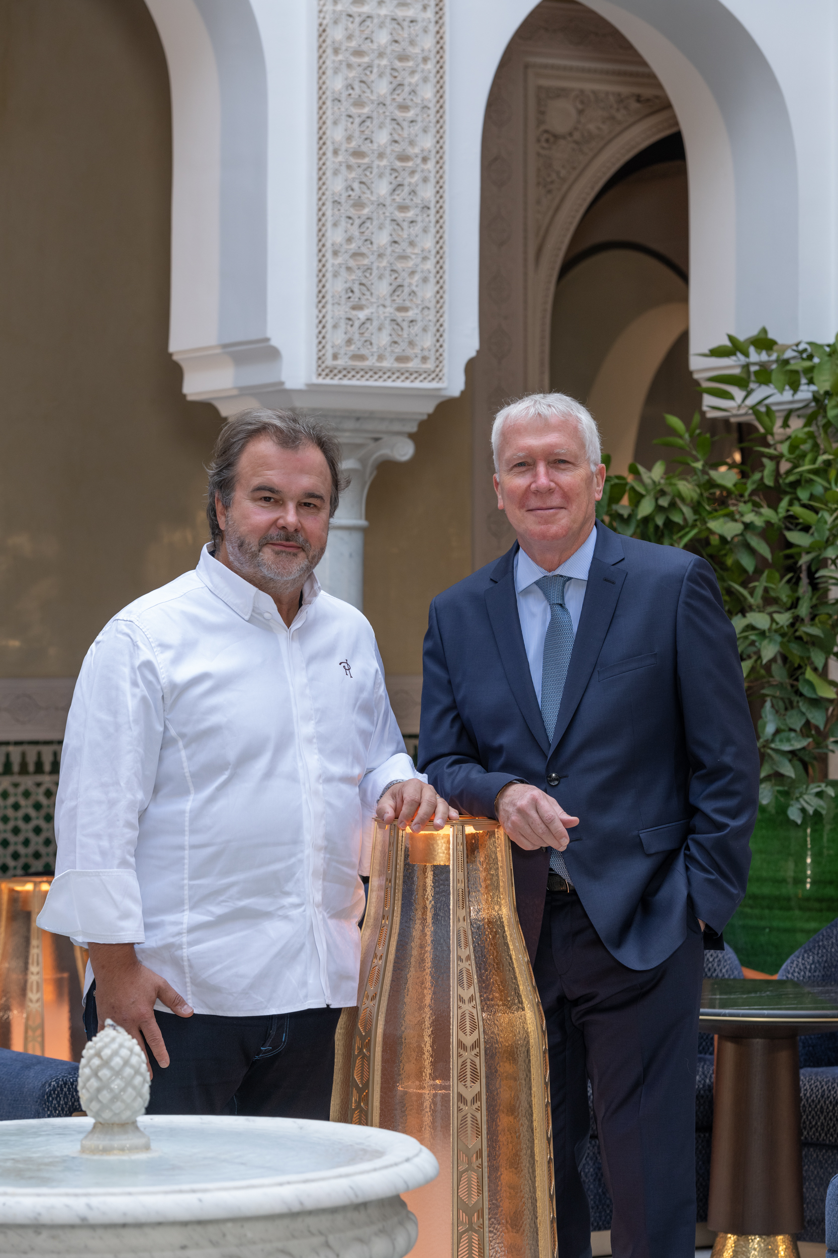 La Mamounia Pierre Jochem et Pierre Herme  credit Alan Keohane