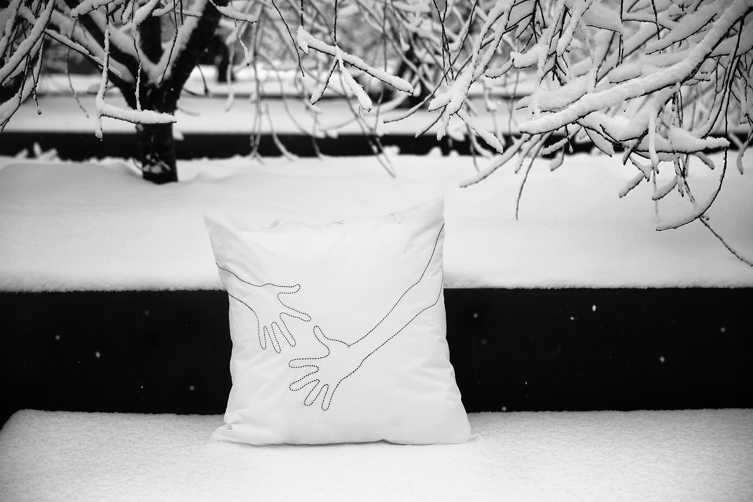 VALERIE BARKOWSKI BED LINEN BLANC OTIS NOIR CREDIT TANIA PANOVA 10