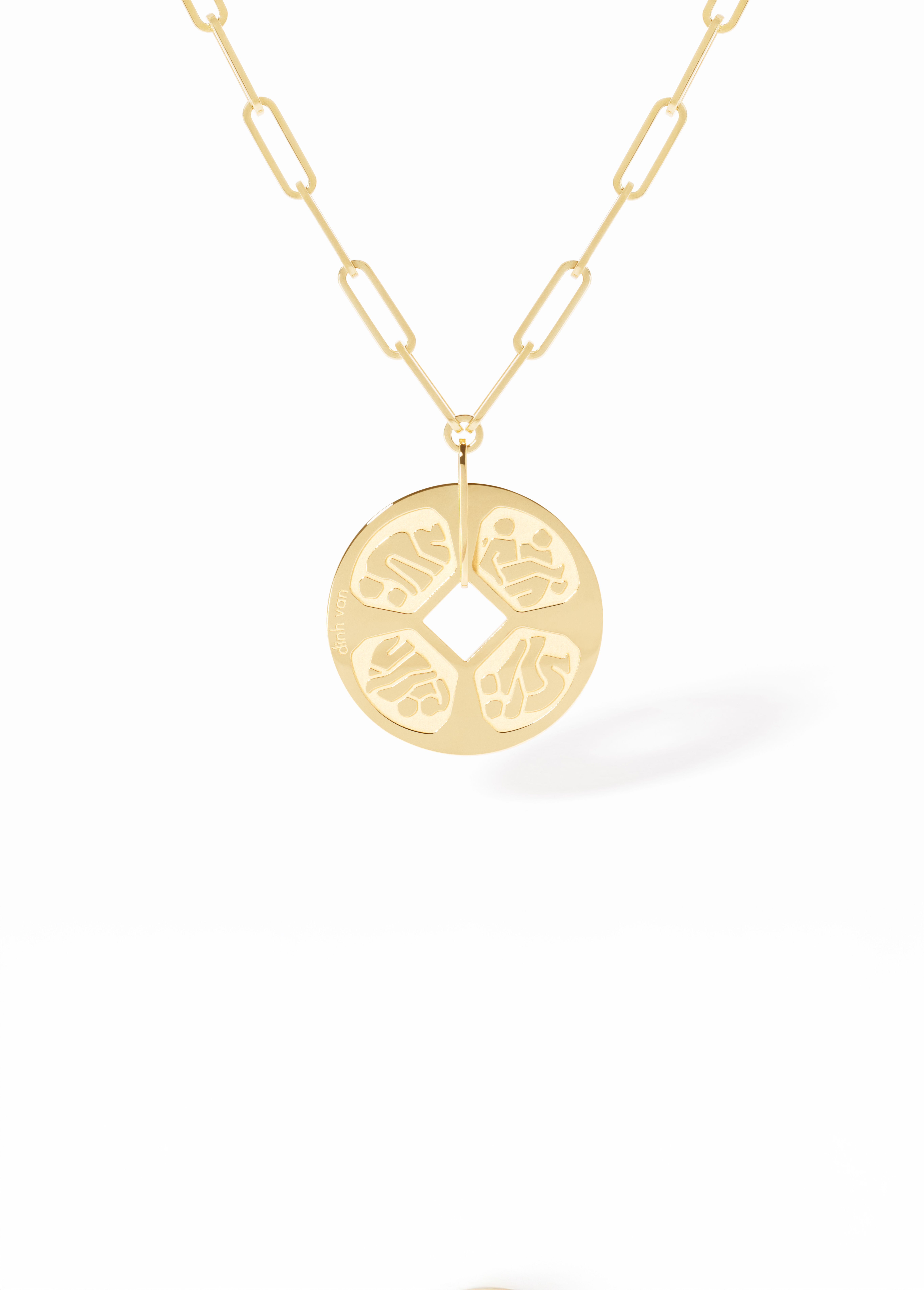 L Kamasutra Necklace Yellow Gold Dinh Van L Chain ( 35 Mm ) Price On Request 