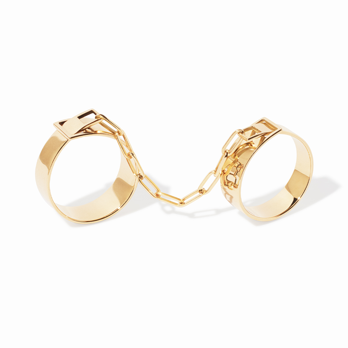 DINH VAN X RABANNE BAGUE DOUBLE (DOUBLE RING) YELLOW GOLD 3 990 EURO
