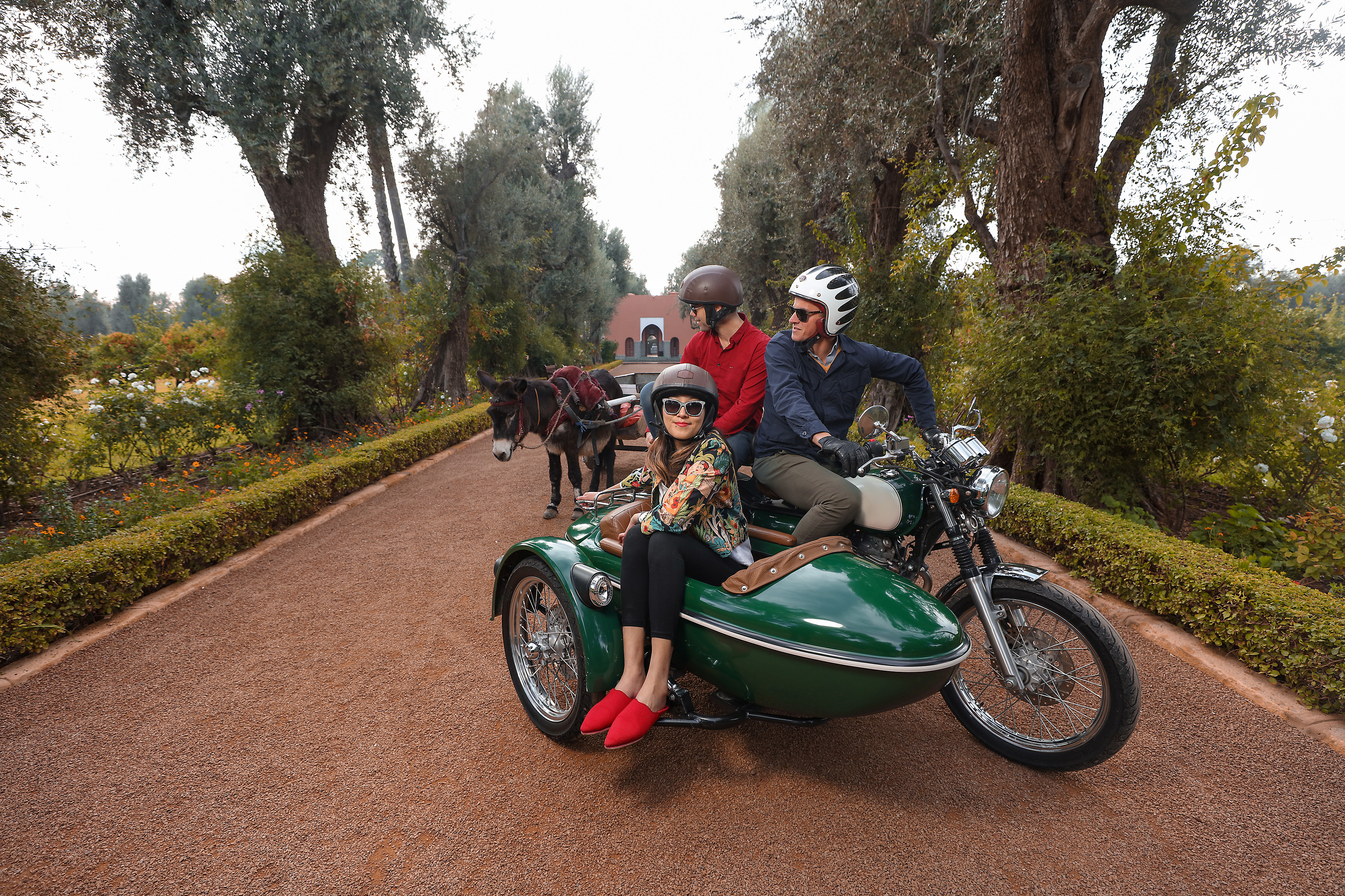 LA MAMOUNIA  SIGNATURE EXPERIENCES SIDECAR RIDE