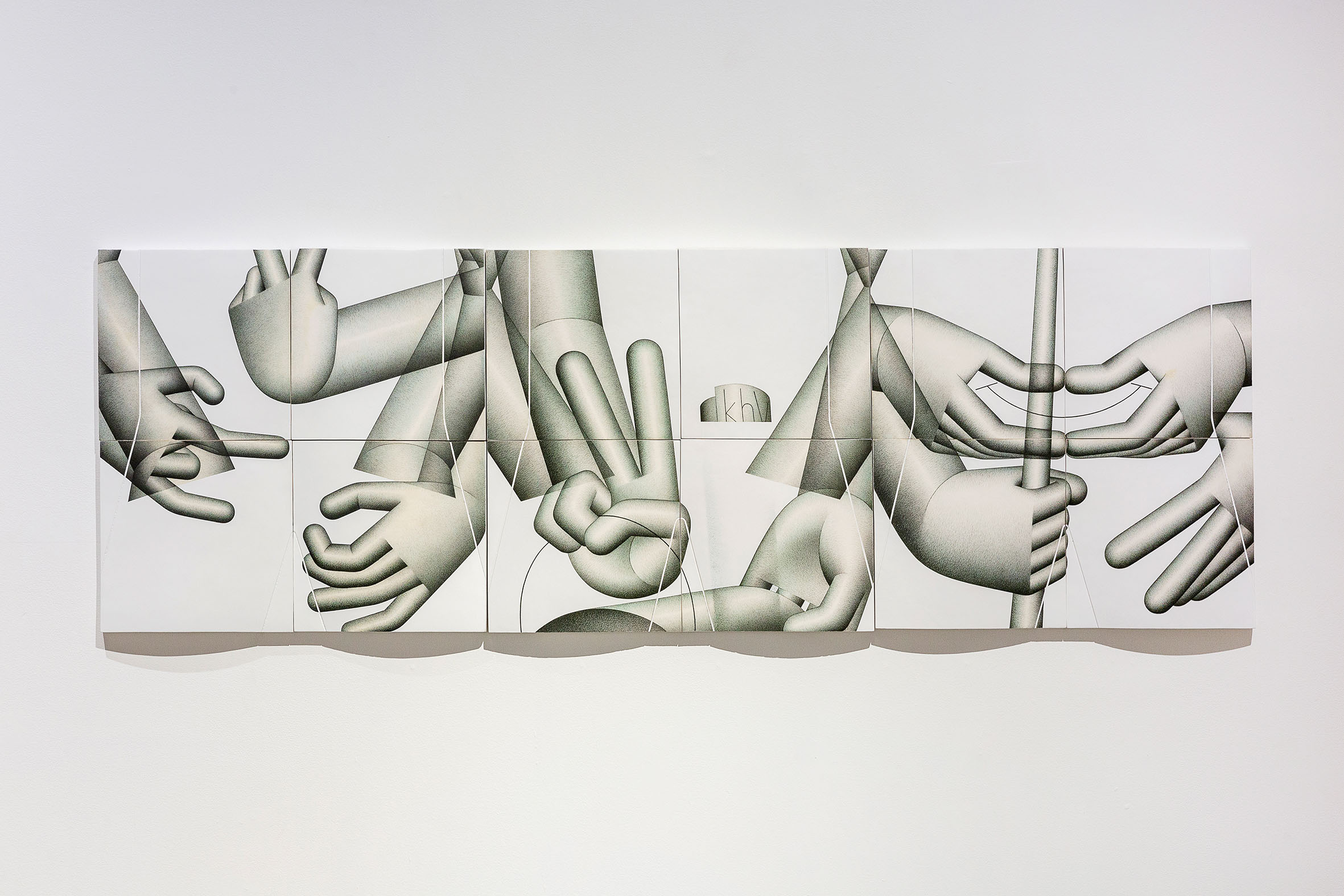 CB26 FORMAT OSLO NILS MARTIN GANG SIGNS 2024 STONEWARE PORCELAIN AND OXIDE PENCIL CREDIT ALIONA PAZ