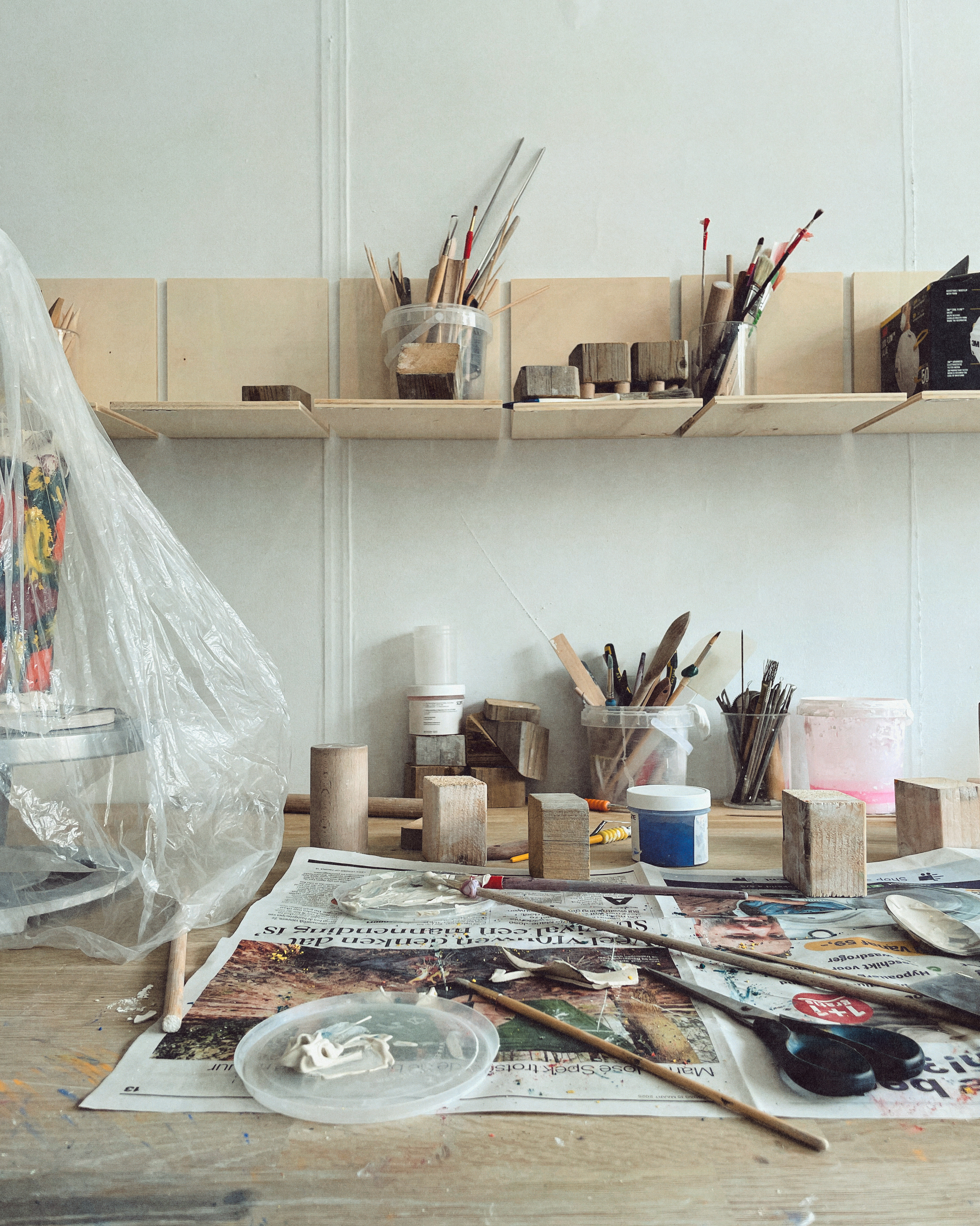 CERAMIC BRUSSELS 2026 ART PRIZE DANNY CREMERS WORKPLACE