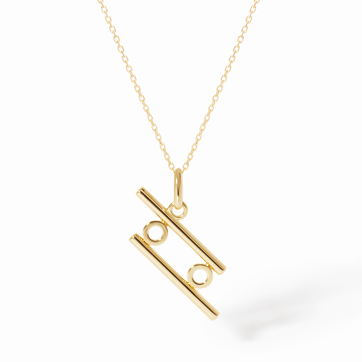 DINH VAN LES SIGNES SMALL PENDANT YELLOW GOLD CANCER 1180EUR