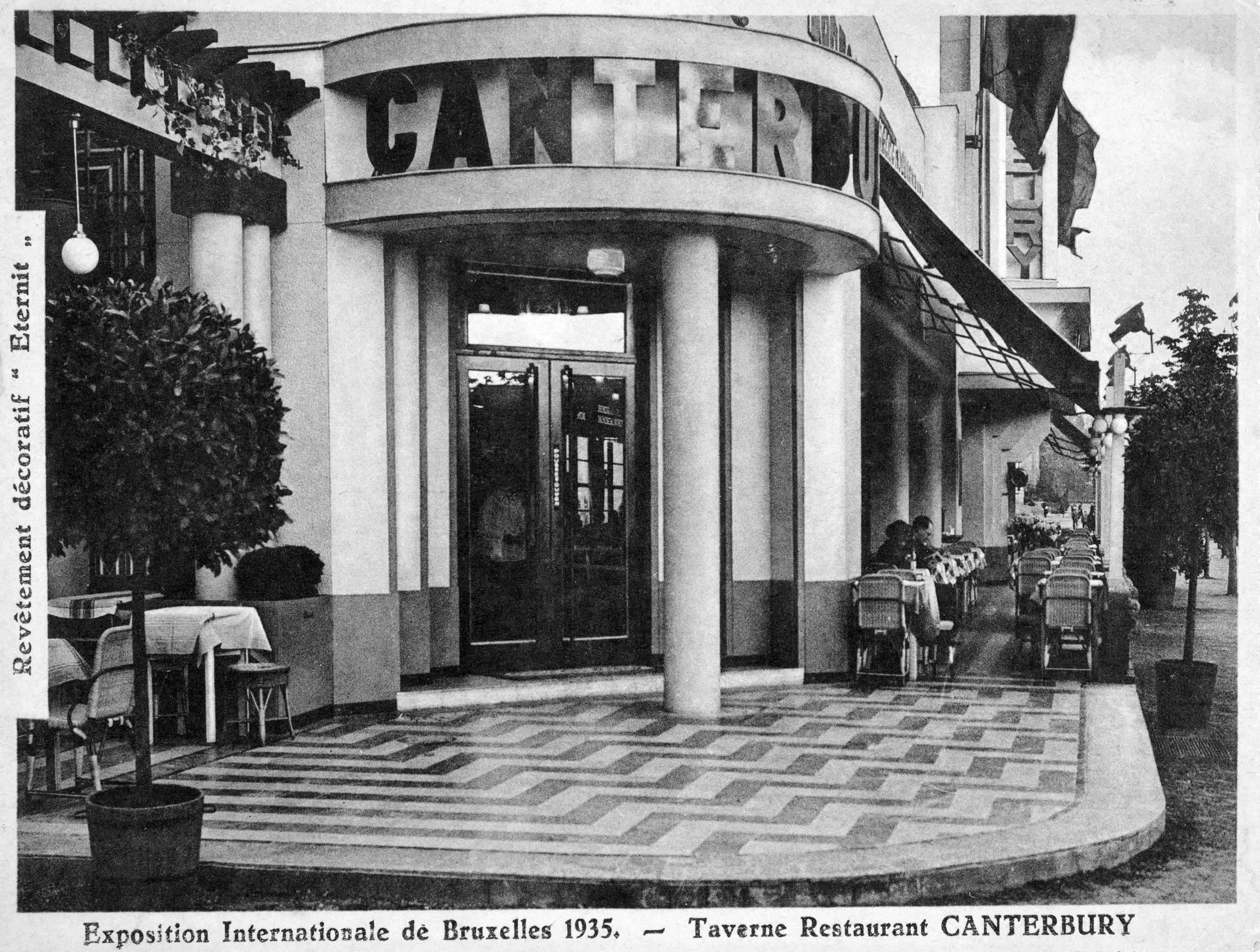 MAISONS NIELS  ARCHIVES CANTERBURY PAVILION BRUSSELS EXPO 1935 (2)