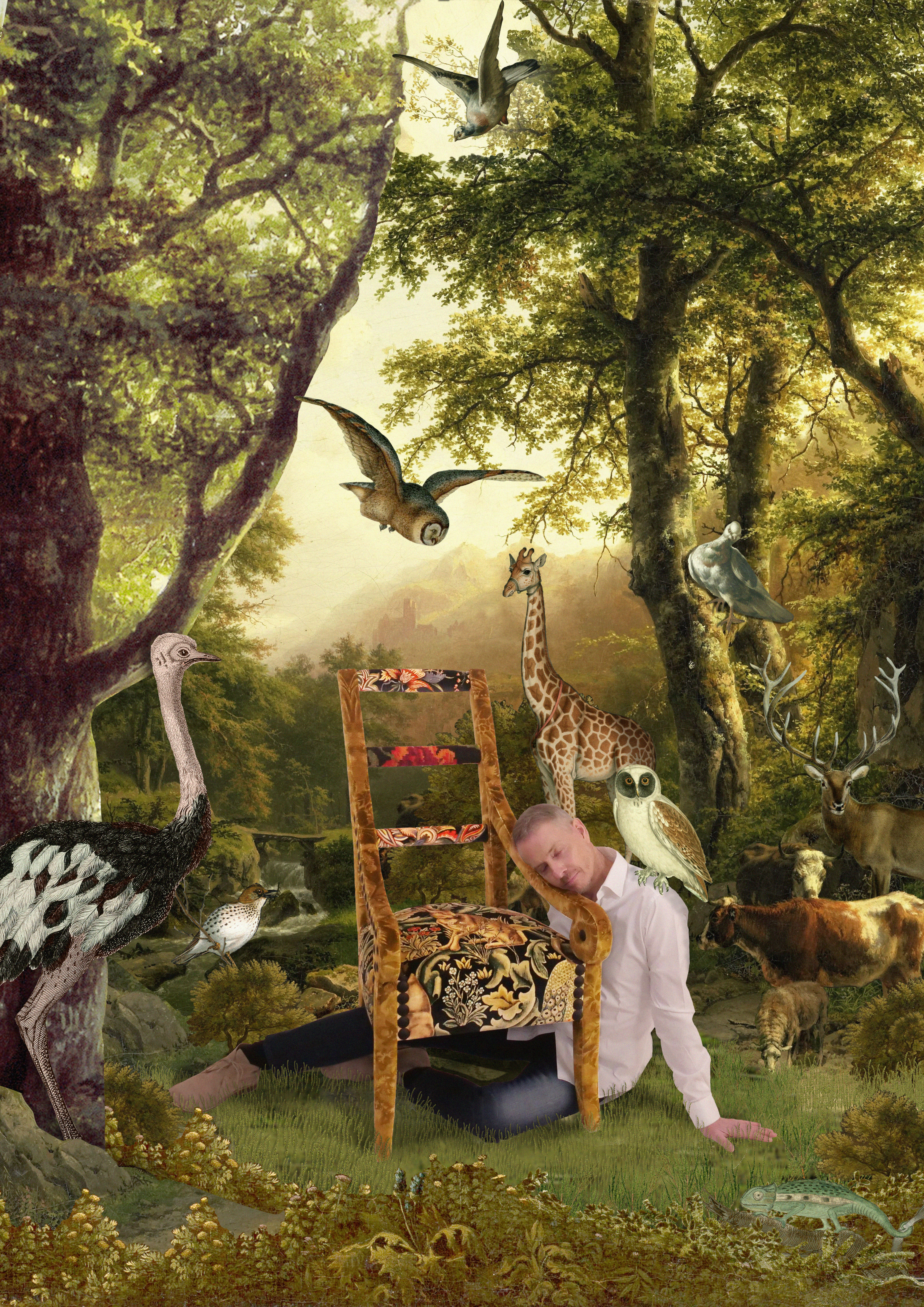 GILLES DEWAVRIN SLEEPING PORTRAIT CREDIT ARNO CARAVEL