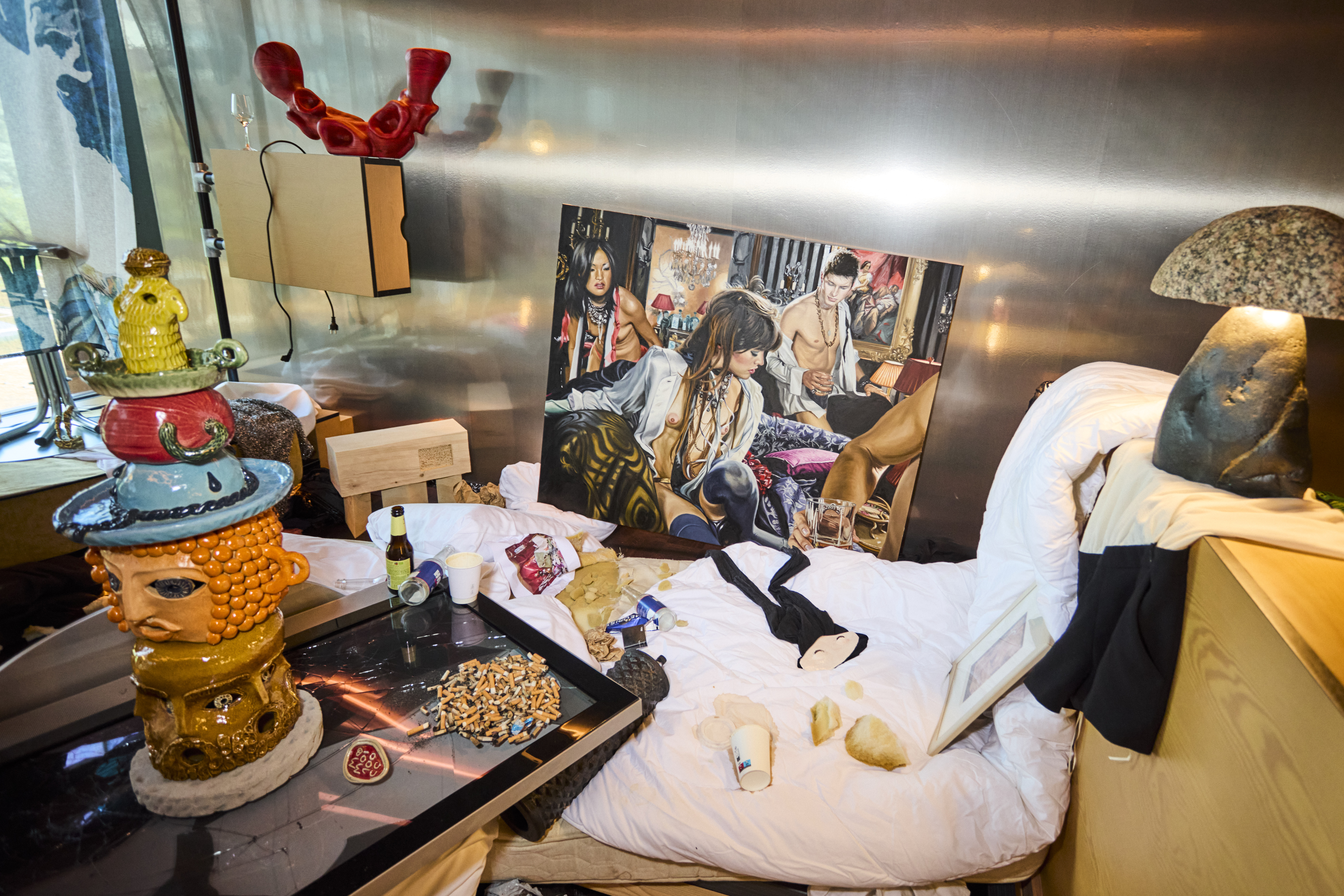 THE ROOMS EXHIBITION VIEW LIONEL JADOT  (1) CREDIT STANISLAS HUAUX