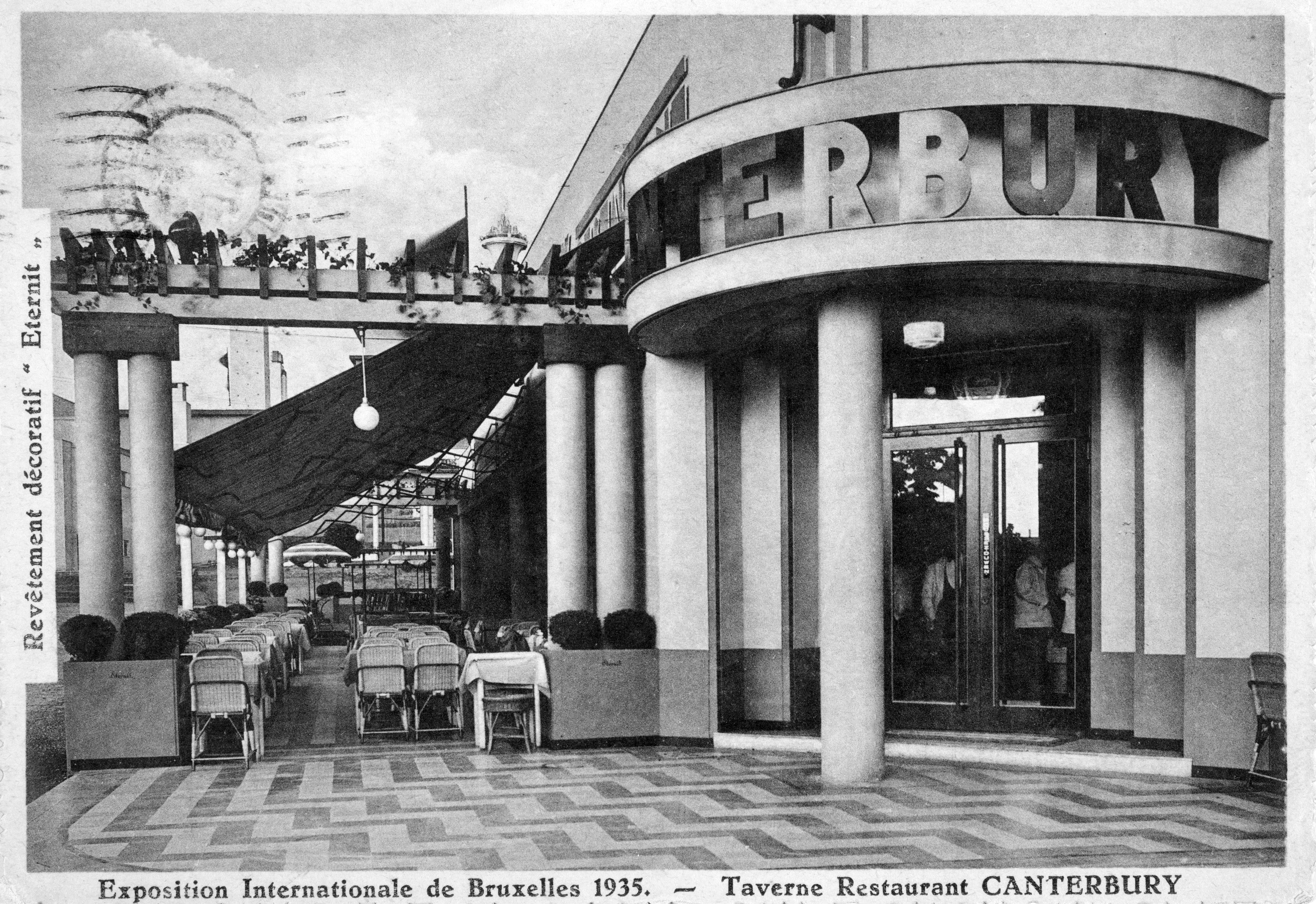 MAISONS NIELS  ARCHIVES CANTERBURY PAVILION BRUSSELS EXPO 1935 (1)