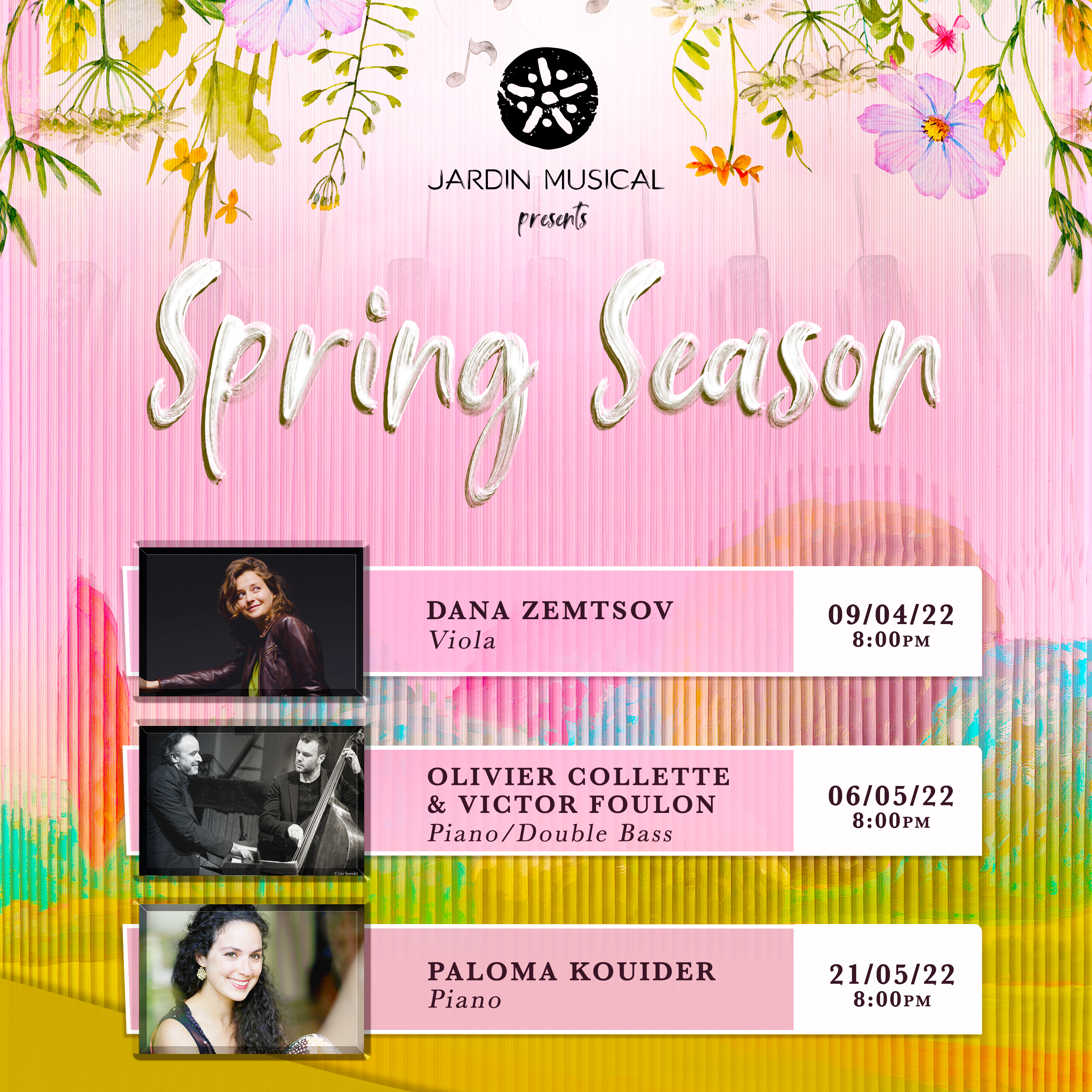 VISUEL SPRING SEASON JARDIN MUSICAL 2022