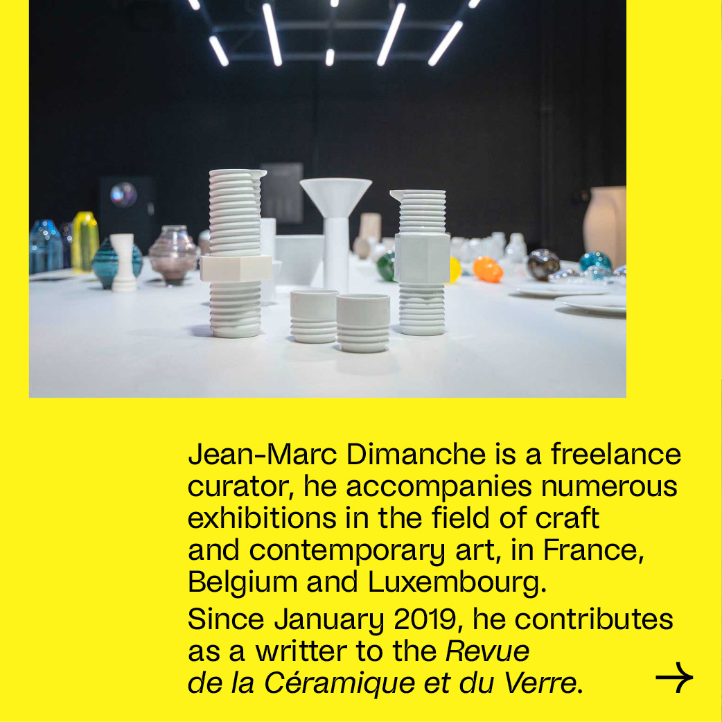 CERAMIC BRUSSELS 2026 ART PRIZE JURY JEAN MARC DIMANCHE  