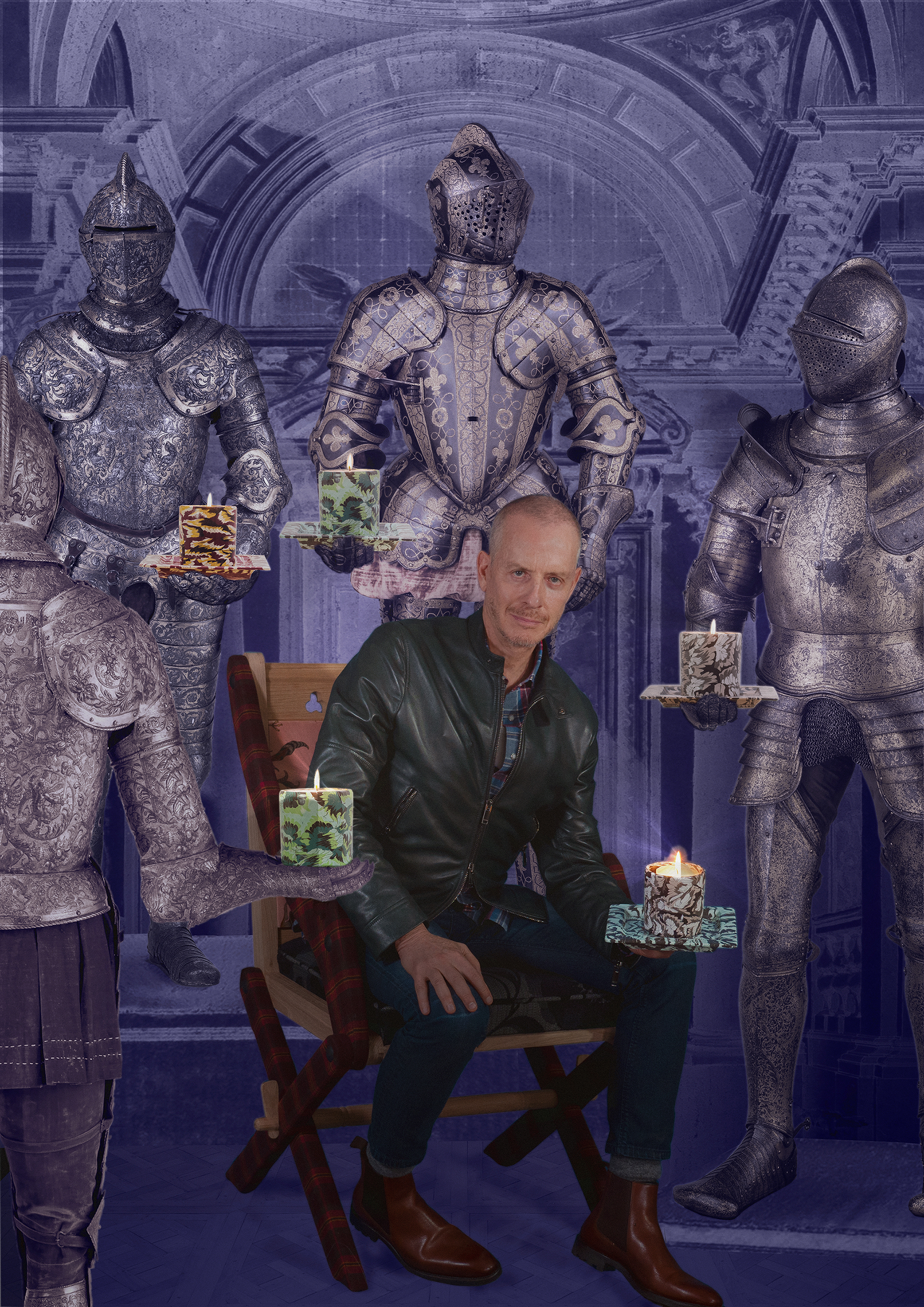 GILLES DEWAVRIN PERFUM WAX CREDIT ARNO CARAVEL