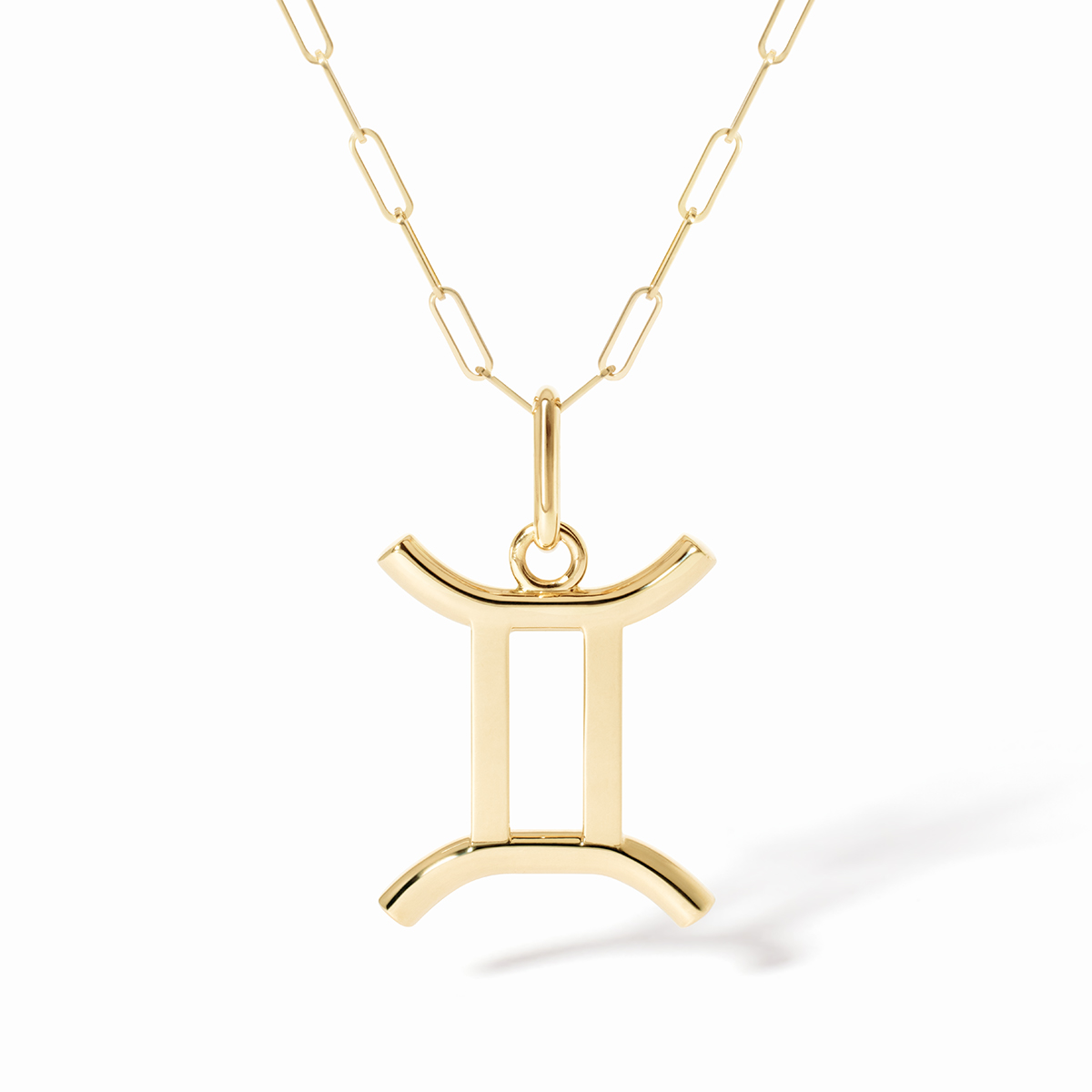 DINH VAN LES SIGNES LARGE PENDANT YELLOW GOLD GEMINI 3500EUR