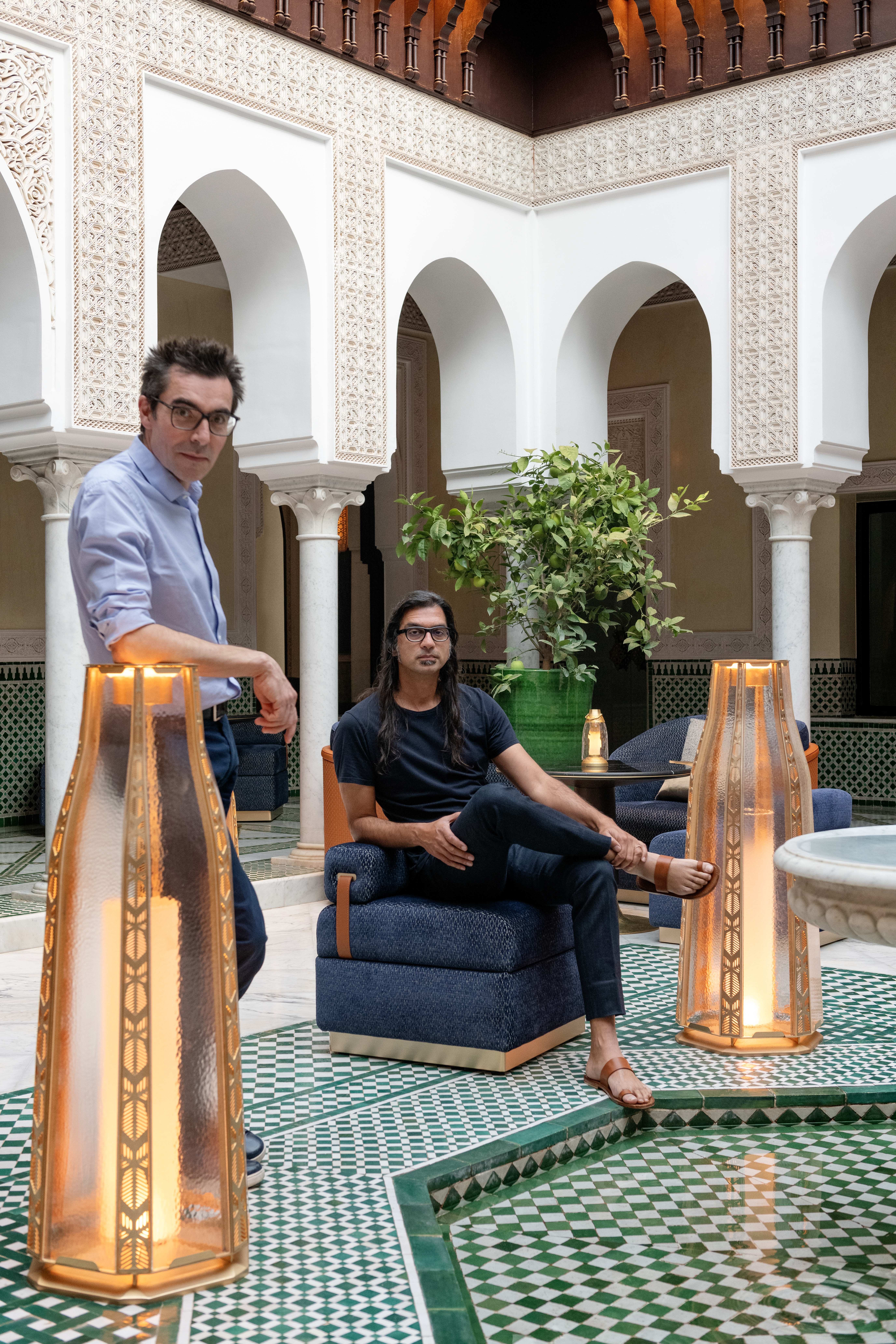 LA MAMOUNIA PORTRAIT PATRICK JOUIN ET SANJIT MANKU CREDIT ALAN KEOHANE (2)