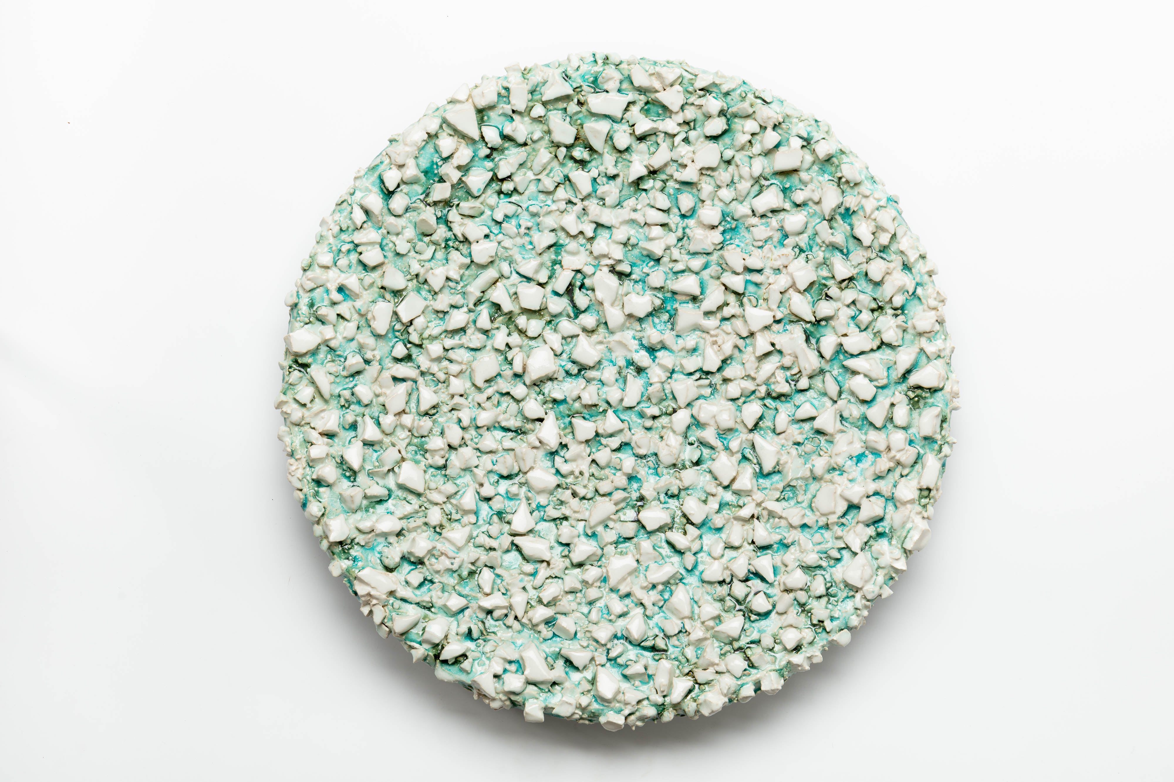 CB26 KOPPE CONTEMPORARY OBJECTS LONE SKOV MADSEN PLATE 3 GREENWHIT