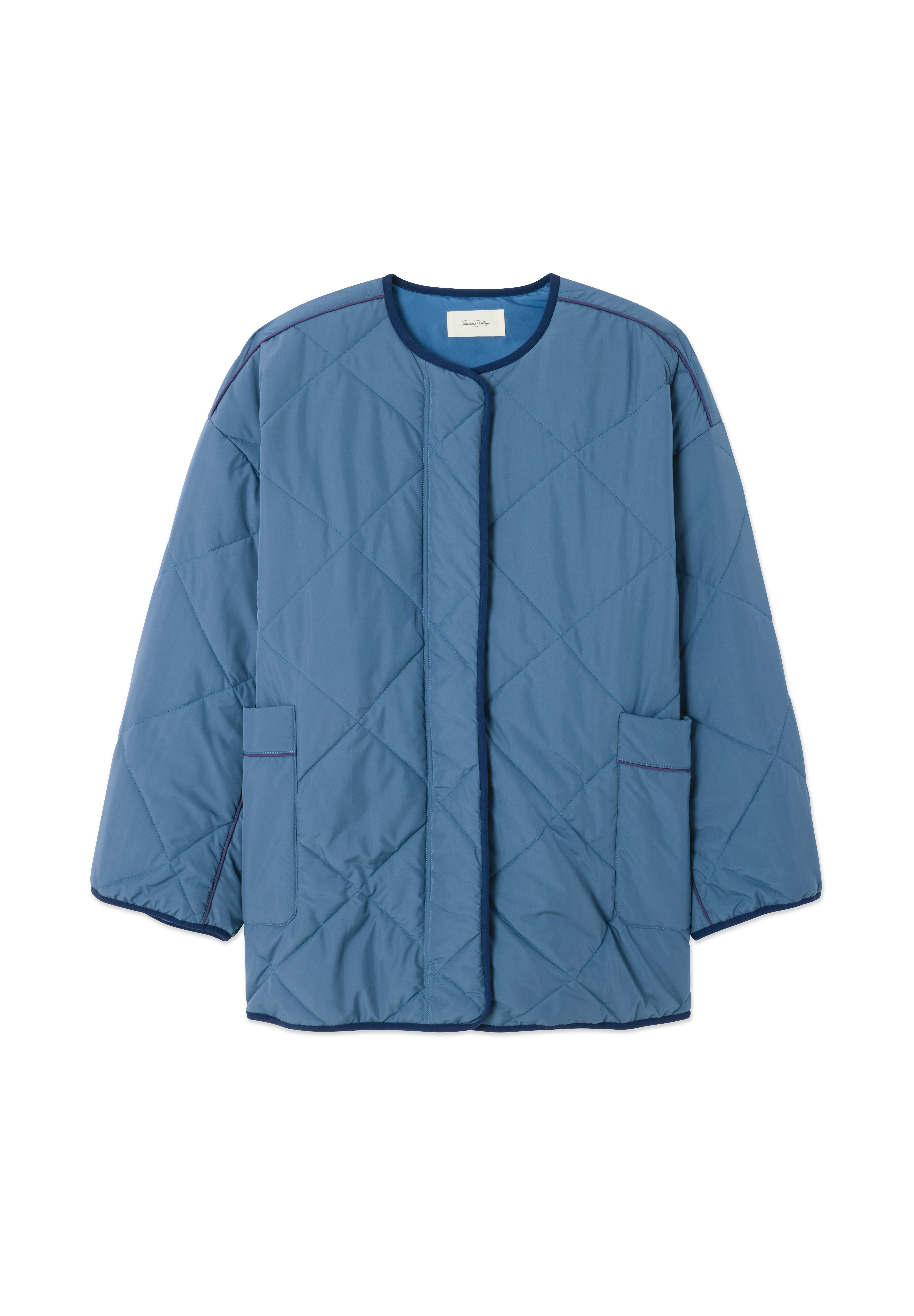 AMV FW25 WOMEN COAT REF VOW16AH25 AZUR