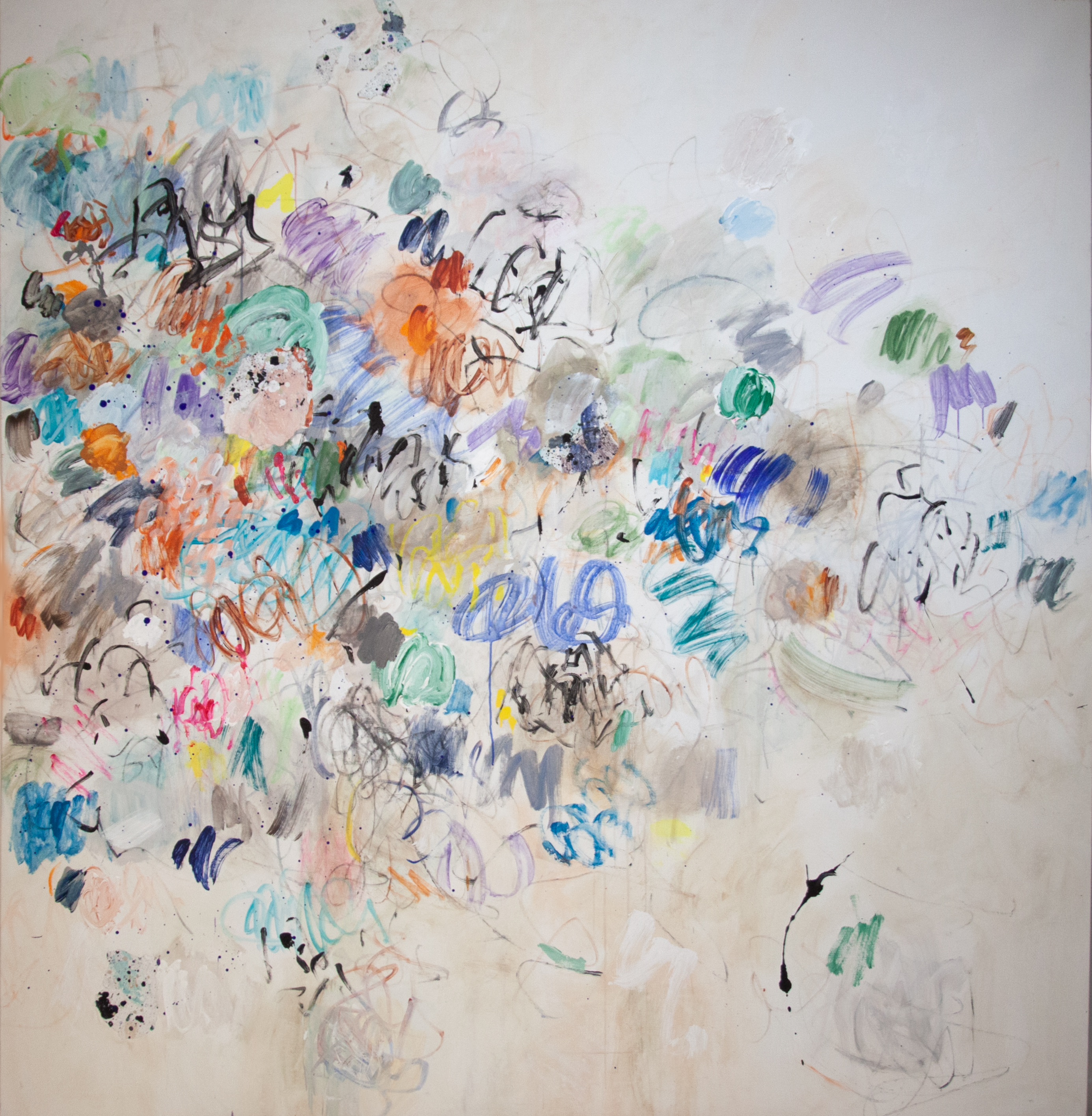 CLAUDIE LAKS ASTRANCE ACRYLIQUE SUR TOILE 2019 208X200