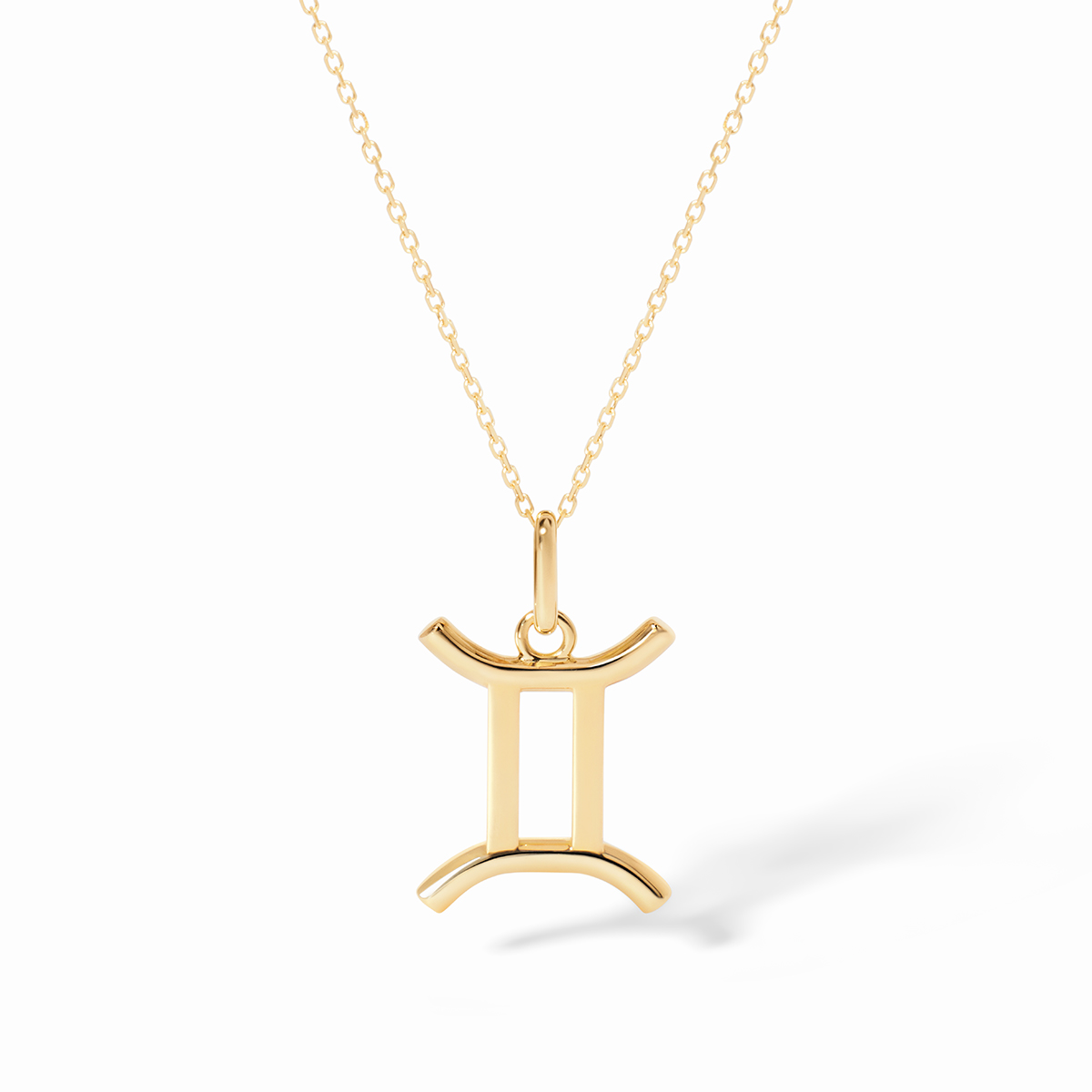 DINH VAN LES SIGNES SMALL PENDANT YELLOW GOLD GEMINI 1180EUR