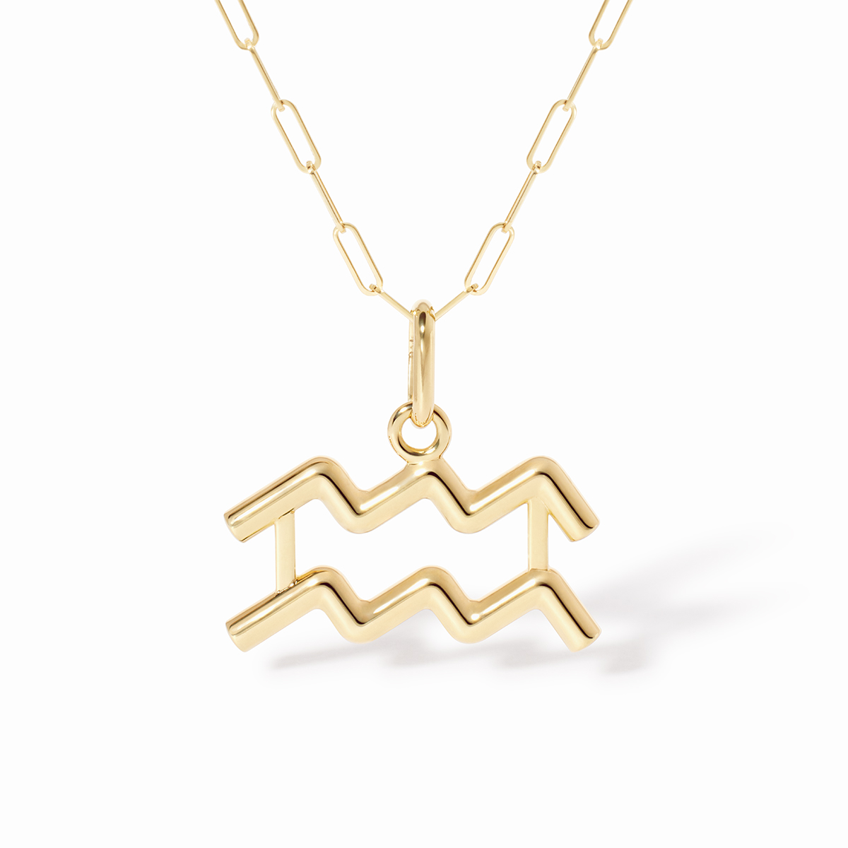 DINH VAN LES SIGNES LARGE PENDANT YELLOW GOLD AQUARIUS 3500EUR