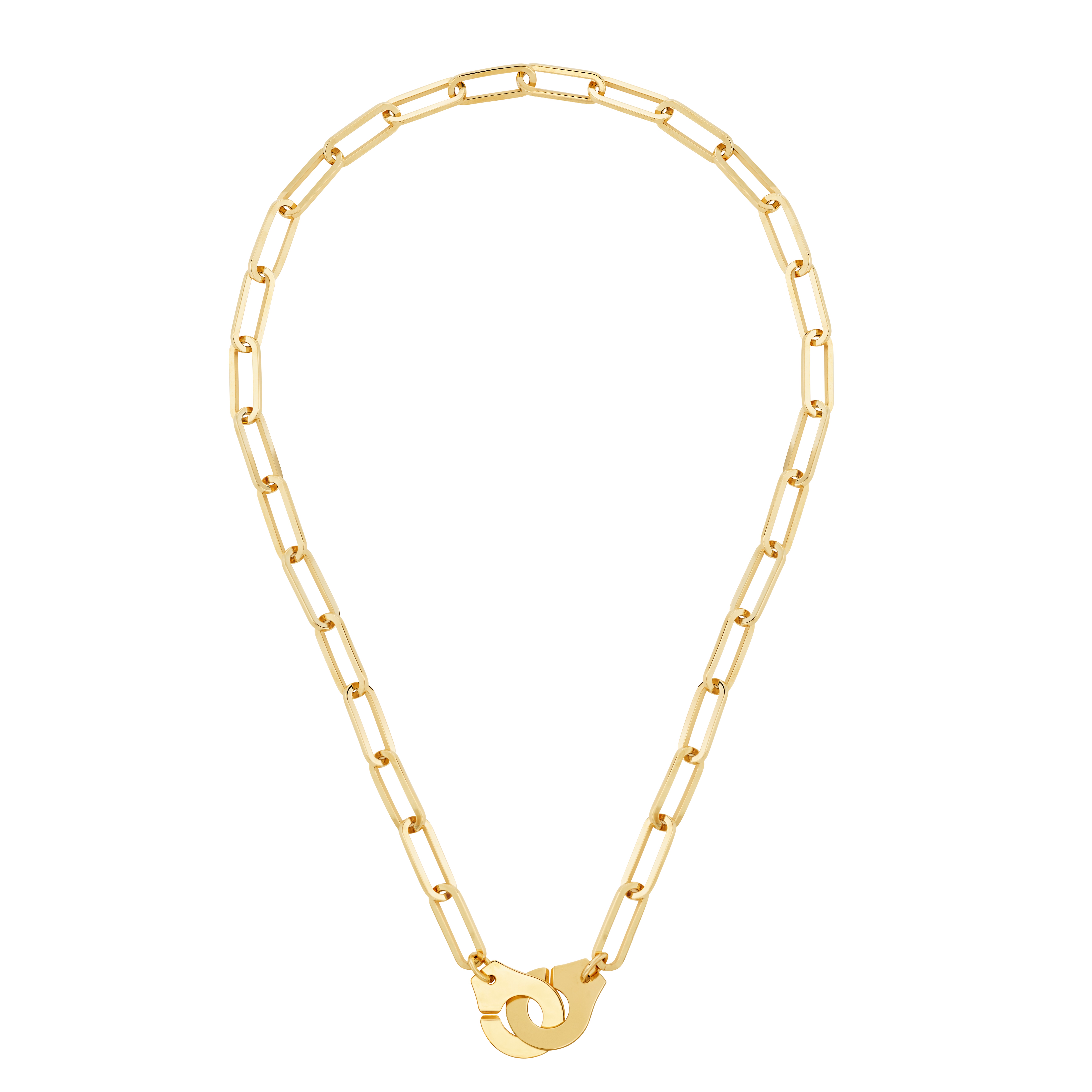 DINH VAN NECKLACE MENOTTES DINH VAN R15 YELLOW GOLD