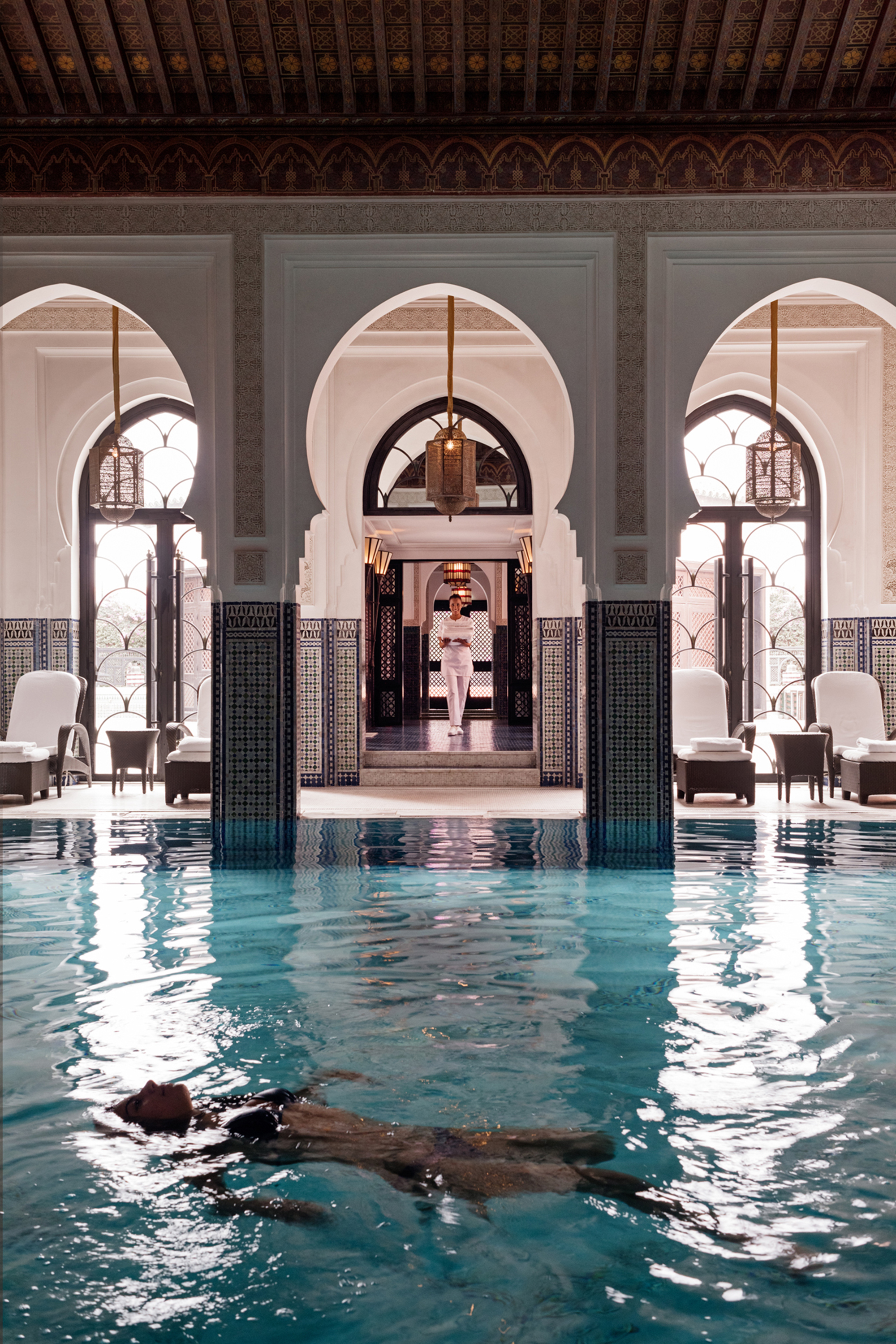 LA MAMOUNIA INDOOR POOL 01