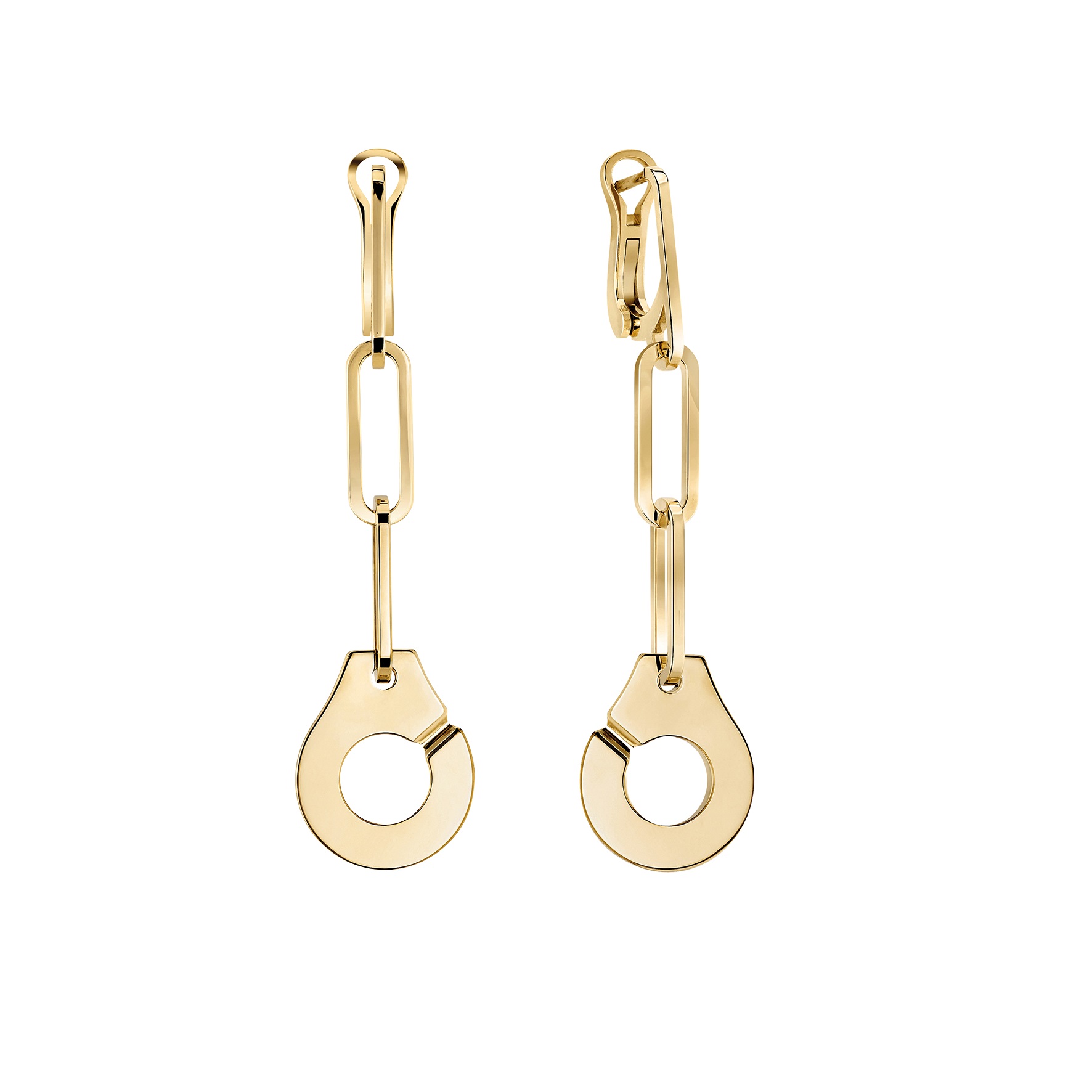 DINH VAN EAR PENDANT MENOTTES DINH VAN R13 5 YELLOW GOLD
