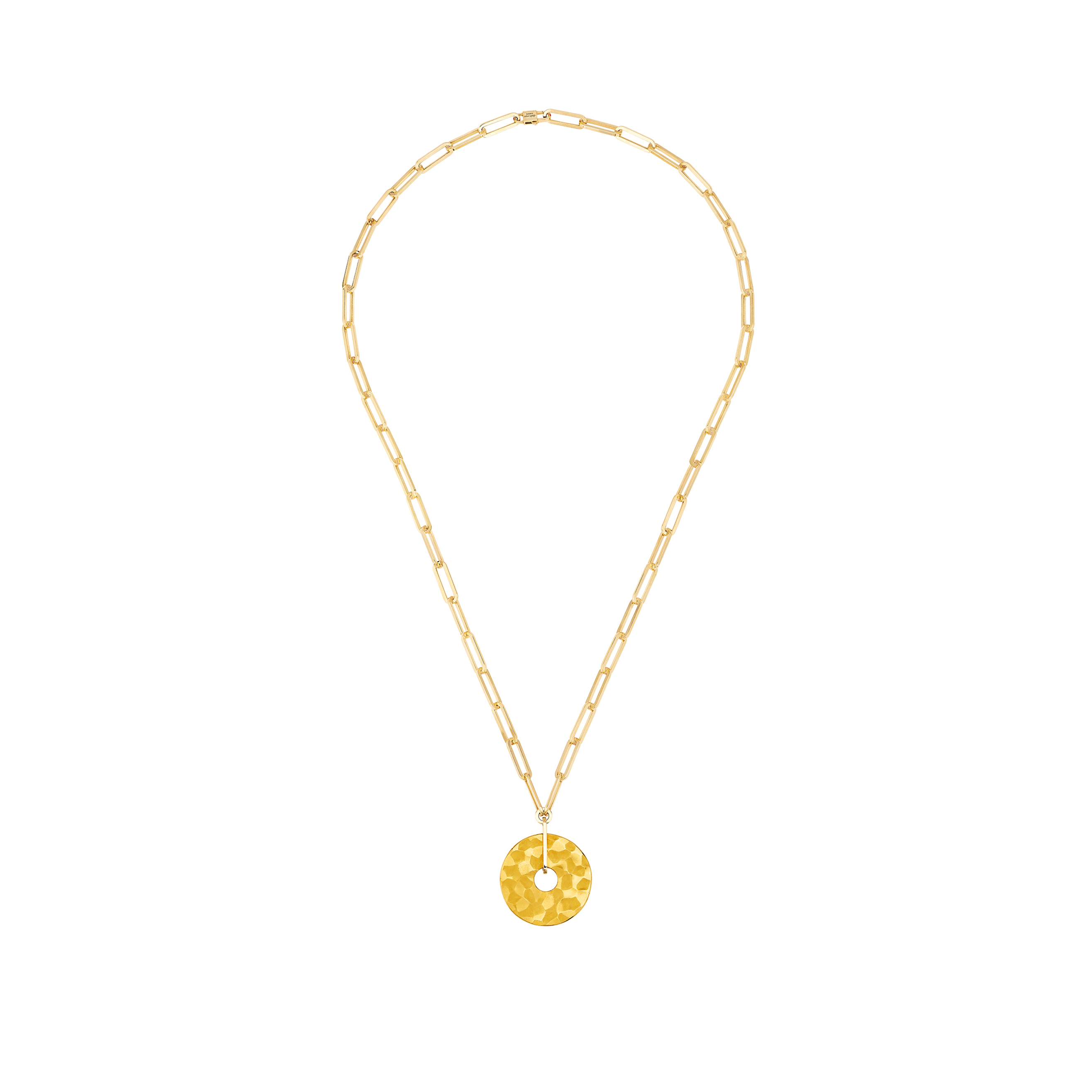 DINH VAN NECKLACE PI 23MM YELLOW GOLD 24 CARAT 5950EUR 1