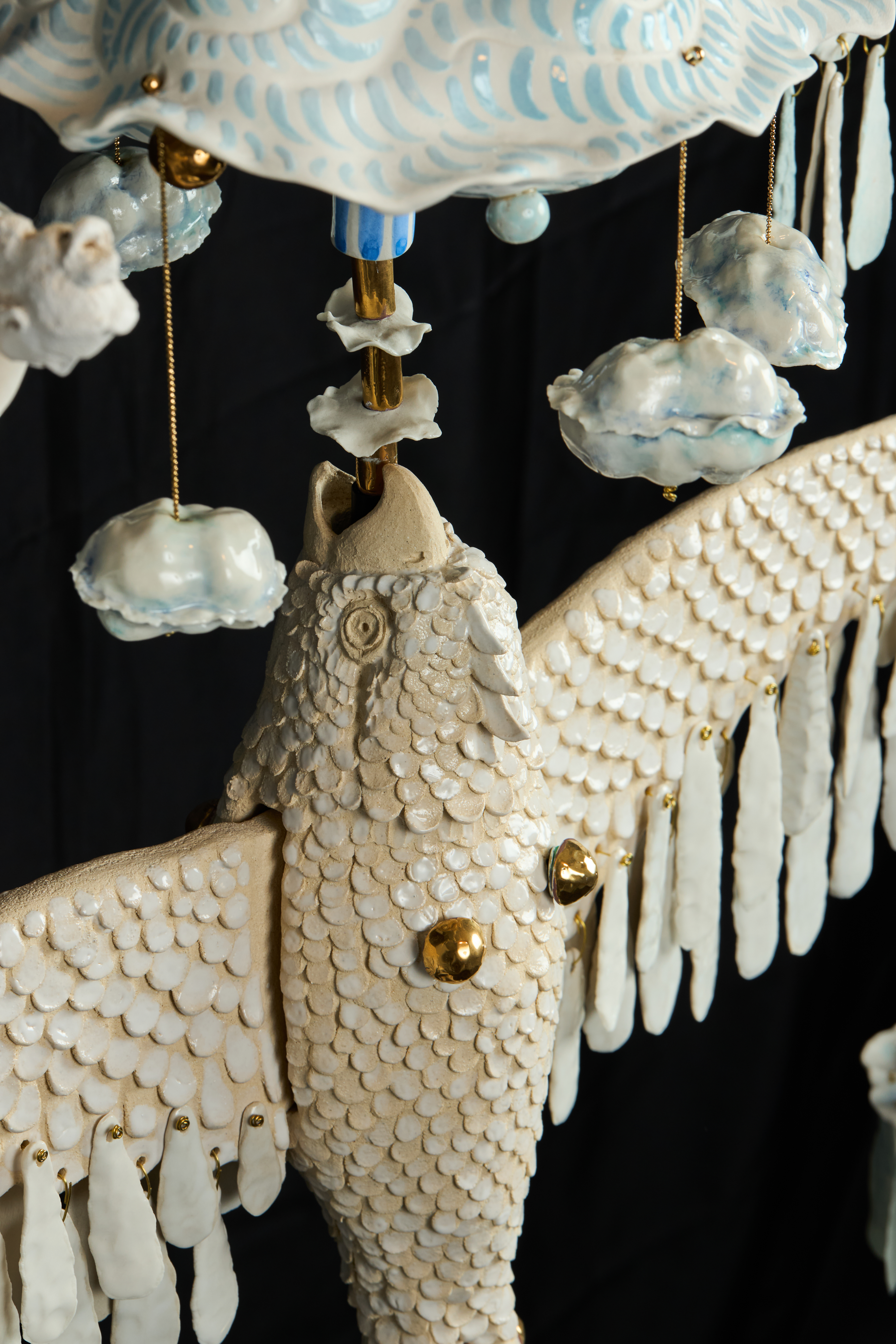 CB26 SEALED EARTH GALERIE MAGGY IOANNOU GREED STONEWARE CLAY PORCELAIN 185CM X 120CM X 40CM  2025 