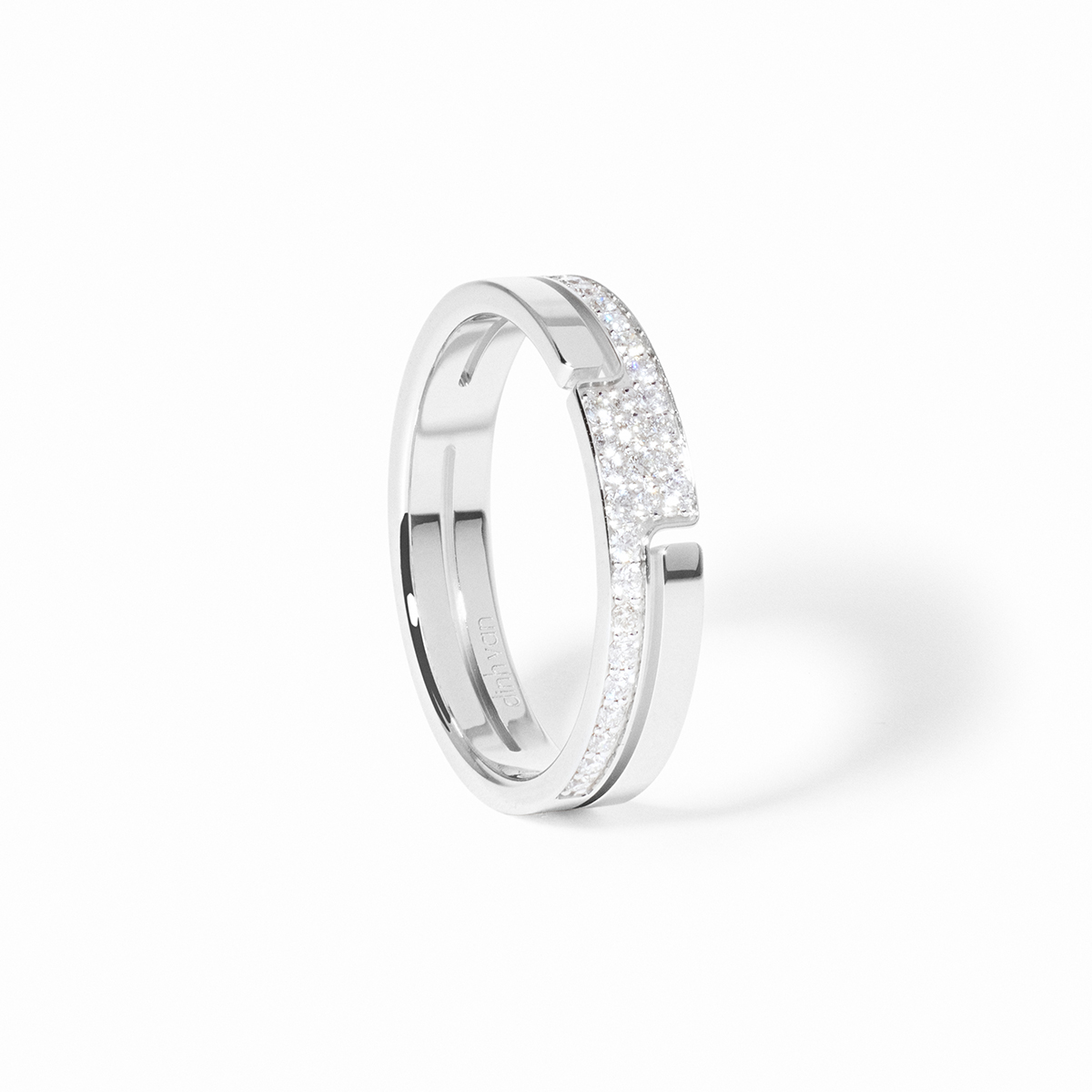 SEVENTIES SMALL RING WHITE GOLD AND DIAMONDS 2 990 EURO