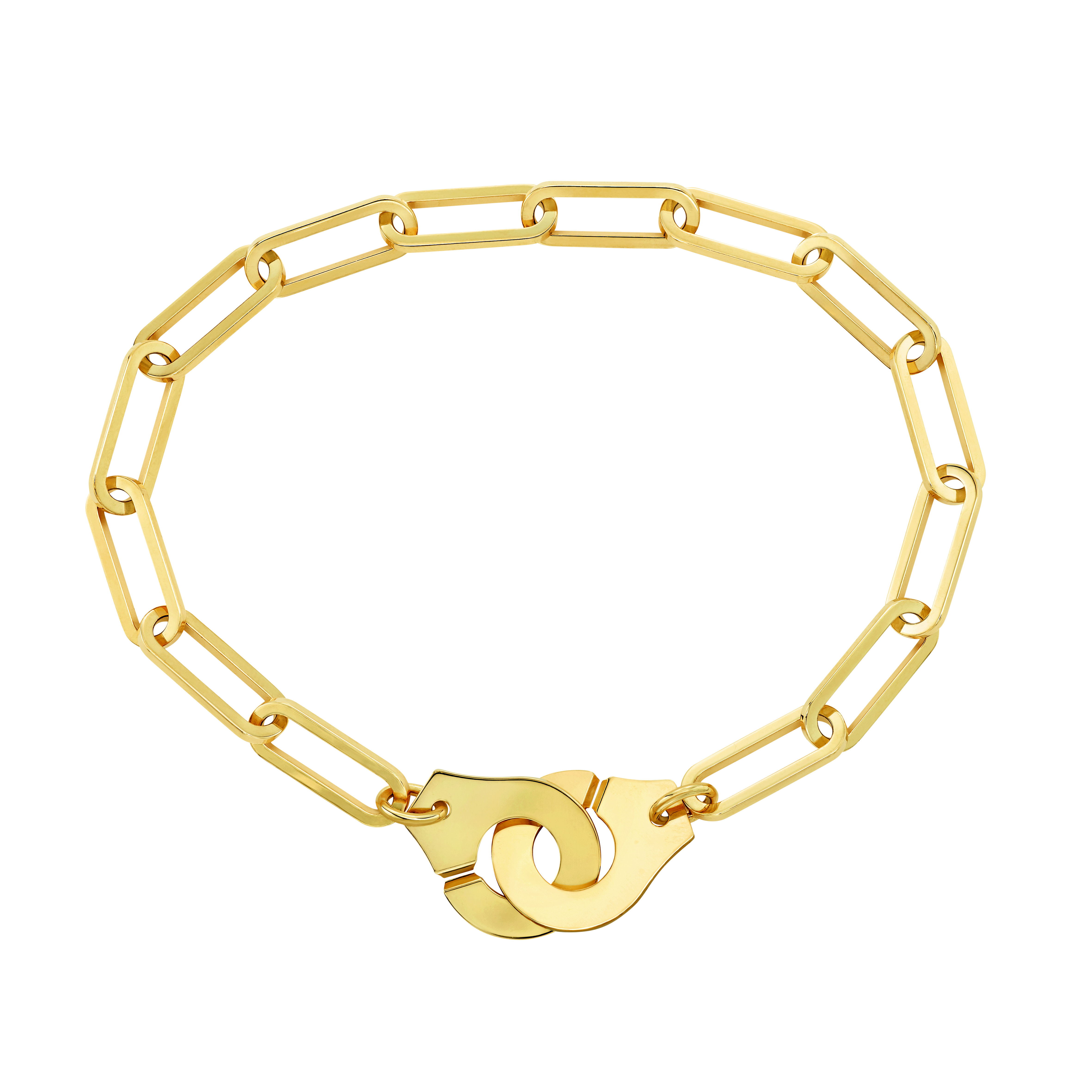 DINH VAN BRACELET MENOTTES DINH VAN R15 MEN YELLOW GOLD