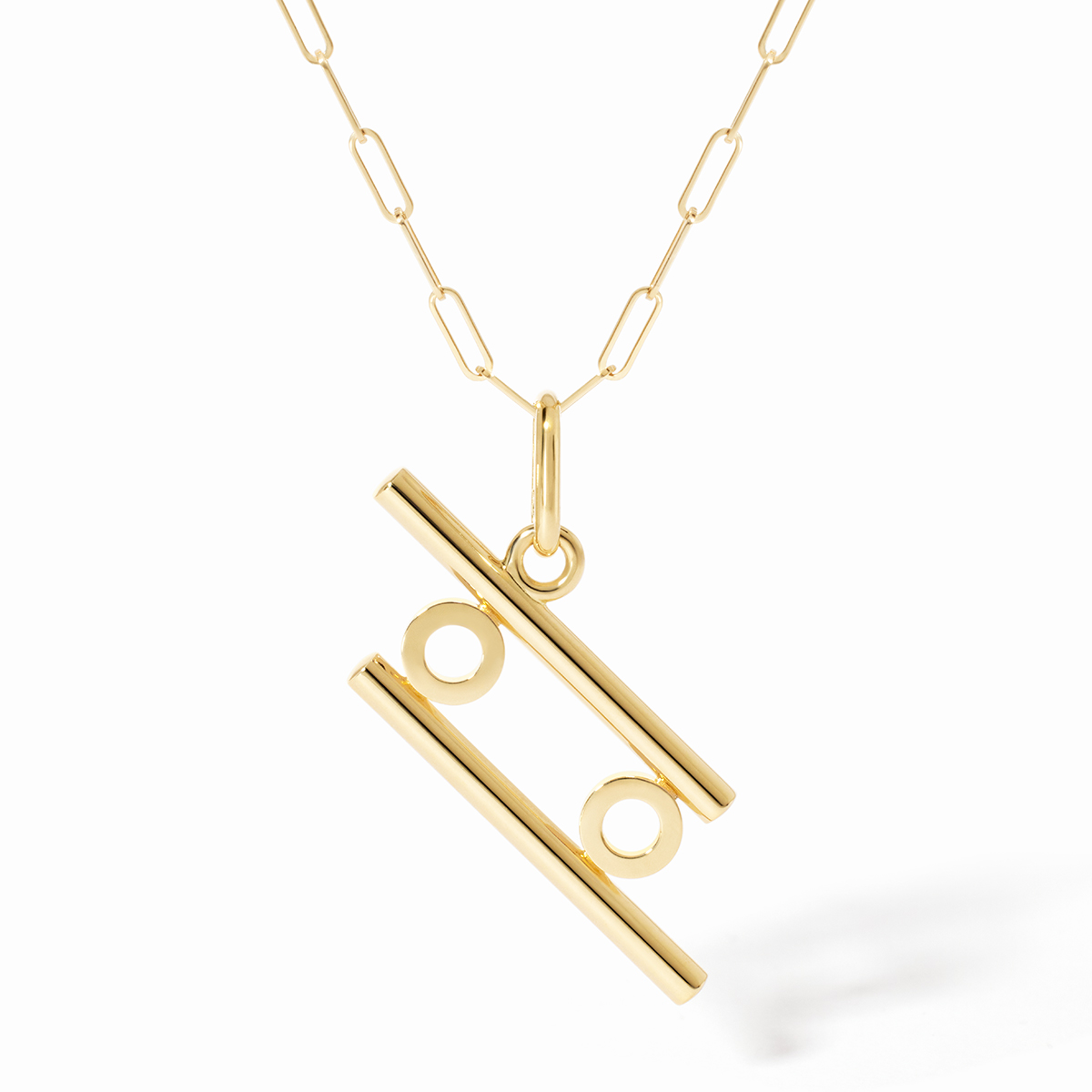 DINH VAN LES SIGNES LARGE PENDANT YELLOW GOLD CANCER 3500EUR