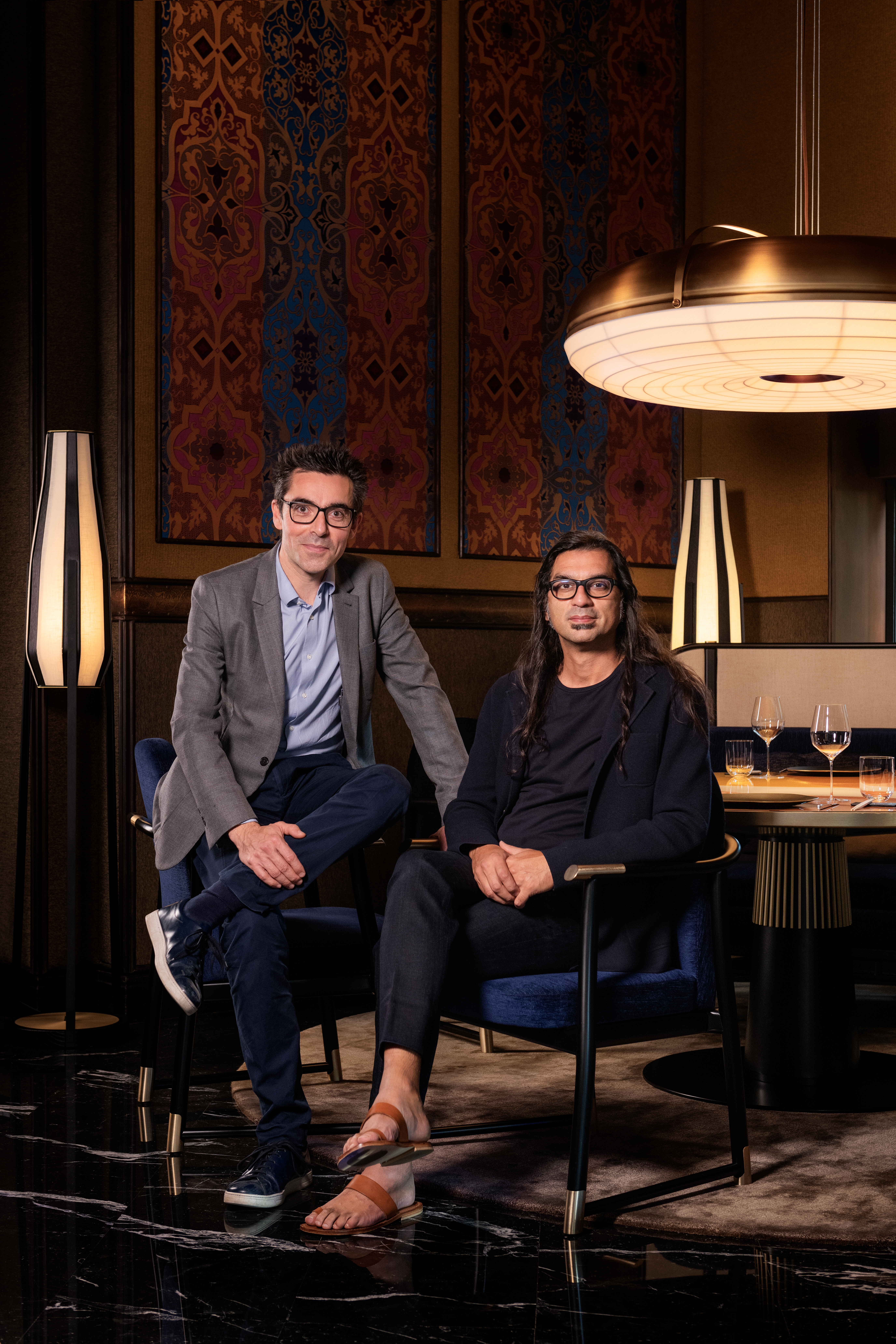 LA MAMOUNIA PORTRAIT PATRICK JOUIN ET SANJIT MANKU CREDIT ALAN KEOHANE