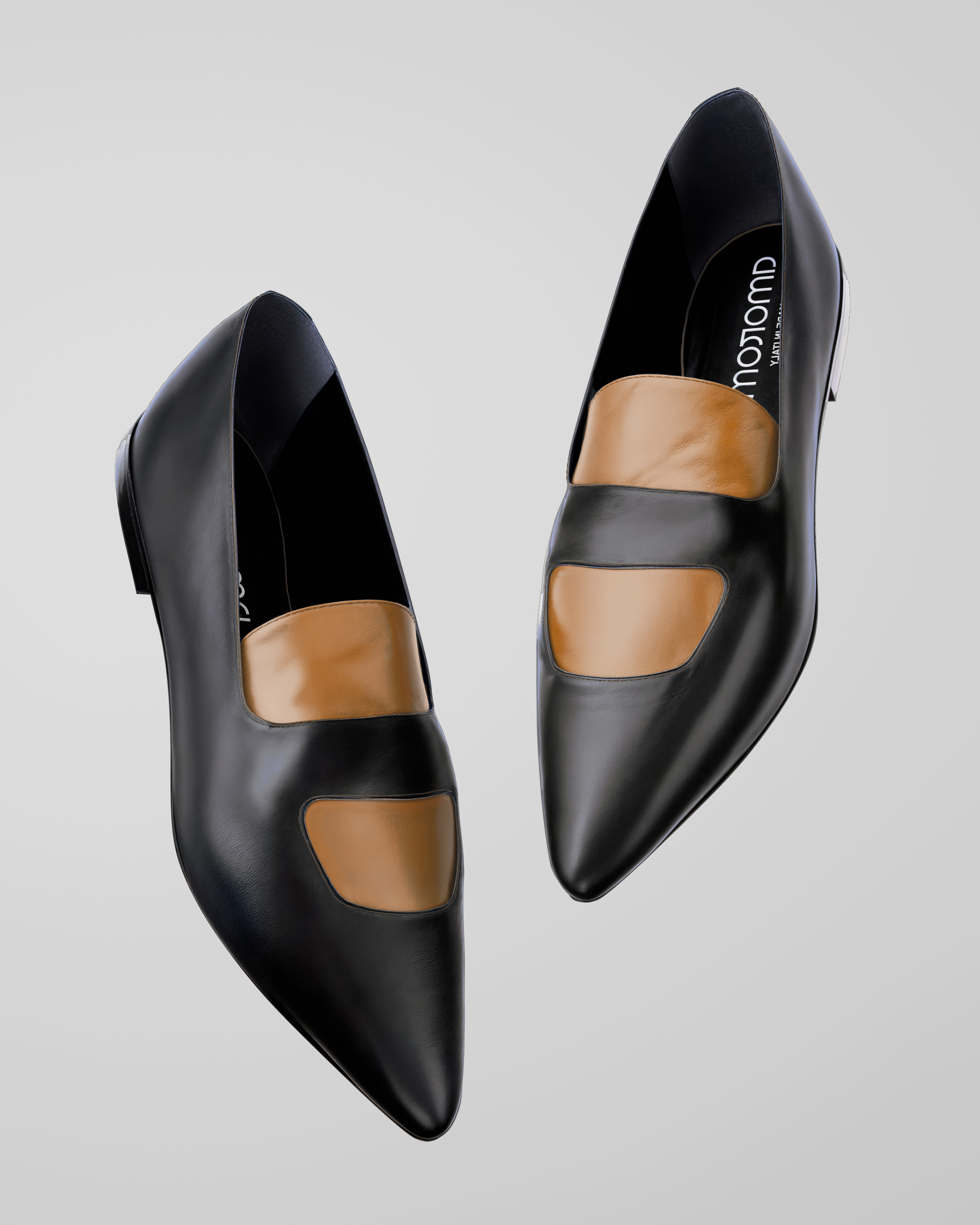 AMORAMA THE SHOE CAMEL AND BLACK 291EUR