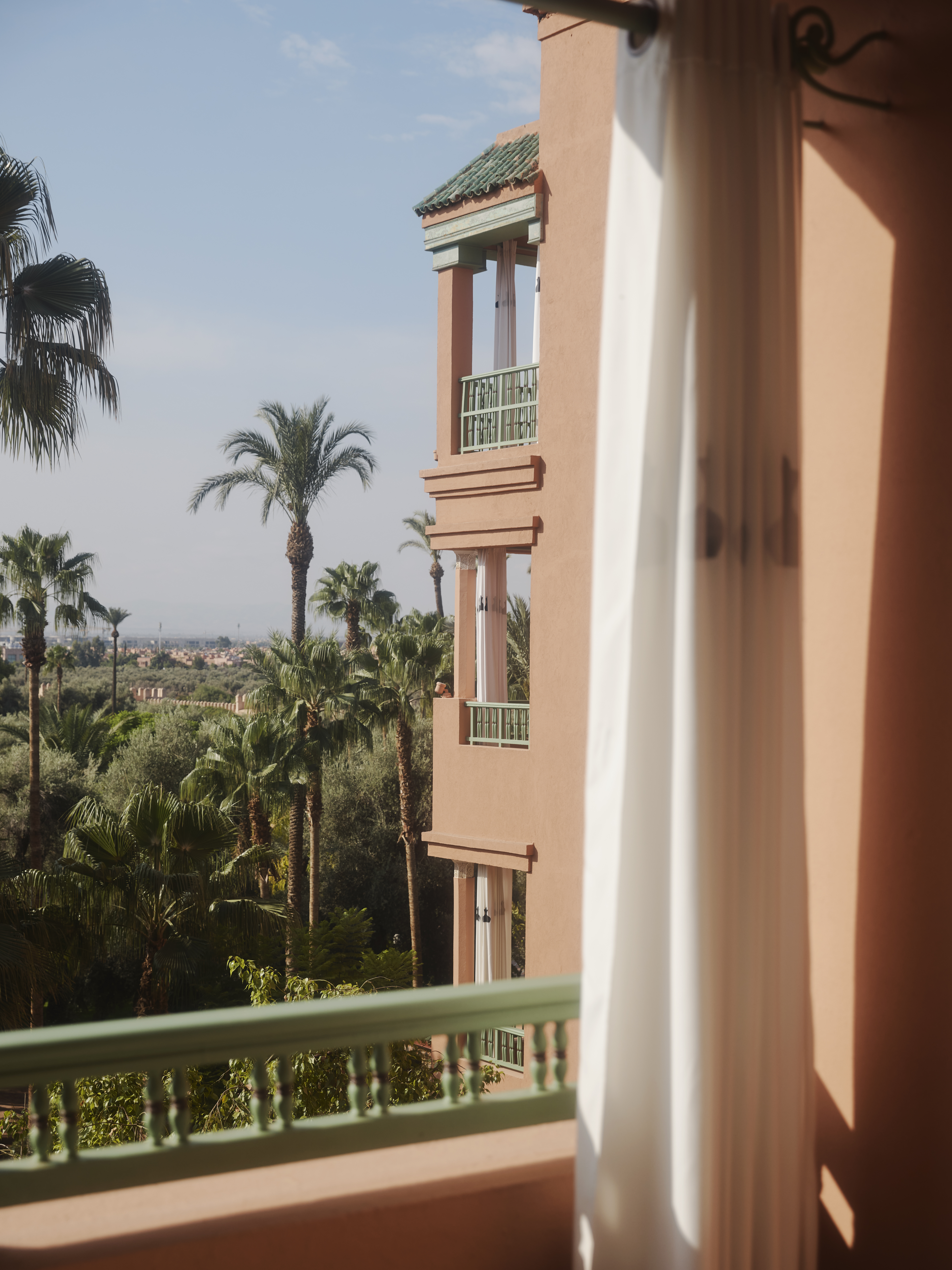 LA MAMOUNIA 23 CHAMBRES SUITES  VUES.