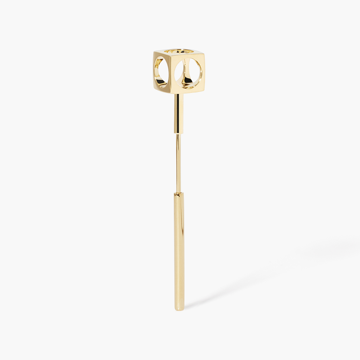 DINH VAN LE PAVE PIN YELLOW GOLD