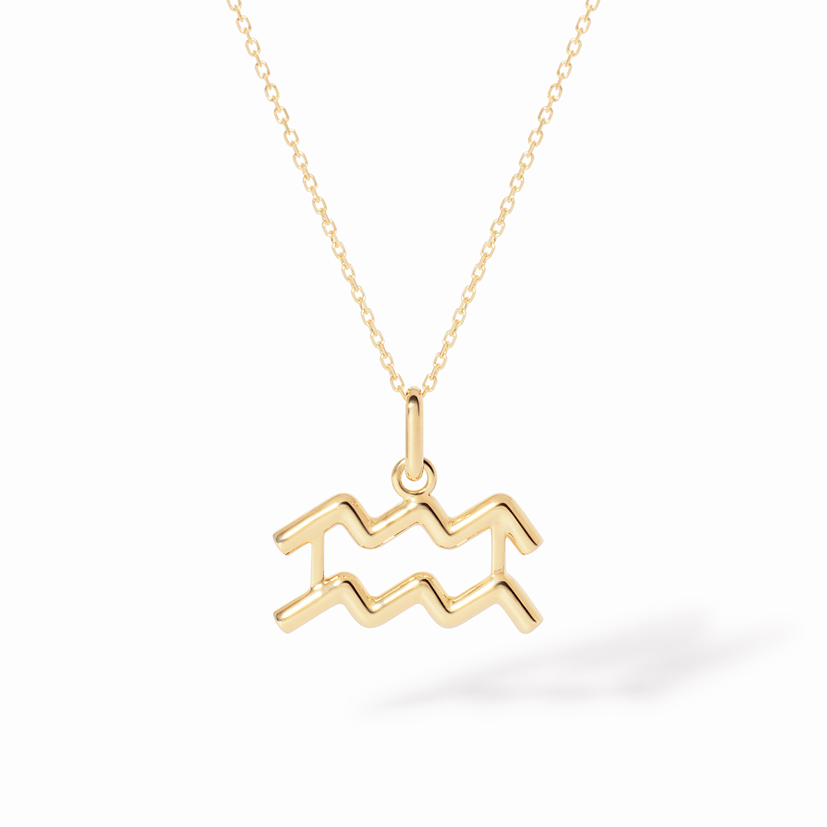 DINH VAN LES SIGNES SMALL PENDANT YELLOW GOLD AQUARIUS 1180EUR