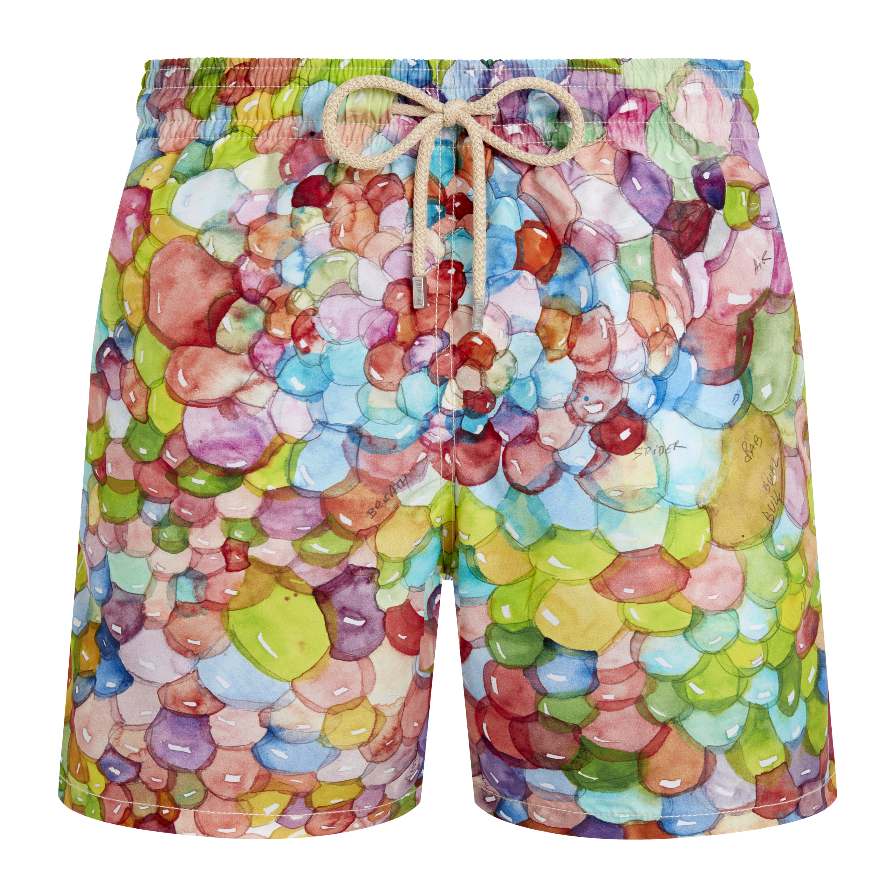 VILEBREQUIN X FABRICE HYBER MEN SWIM SHORTS MULTI BUBBLES 250EUR
