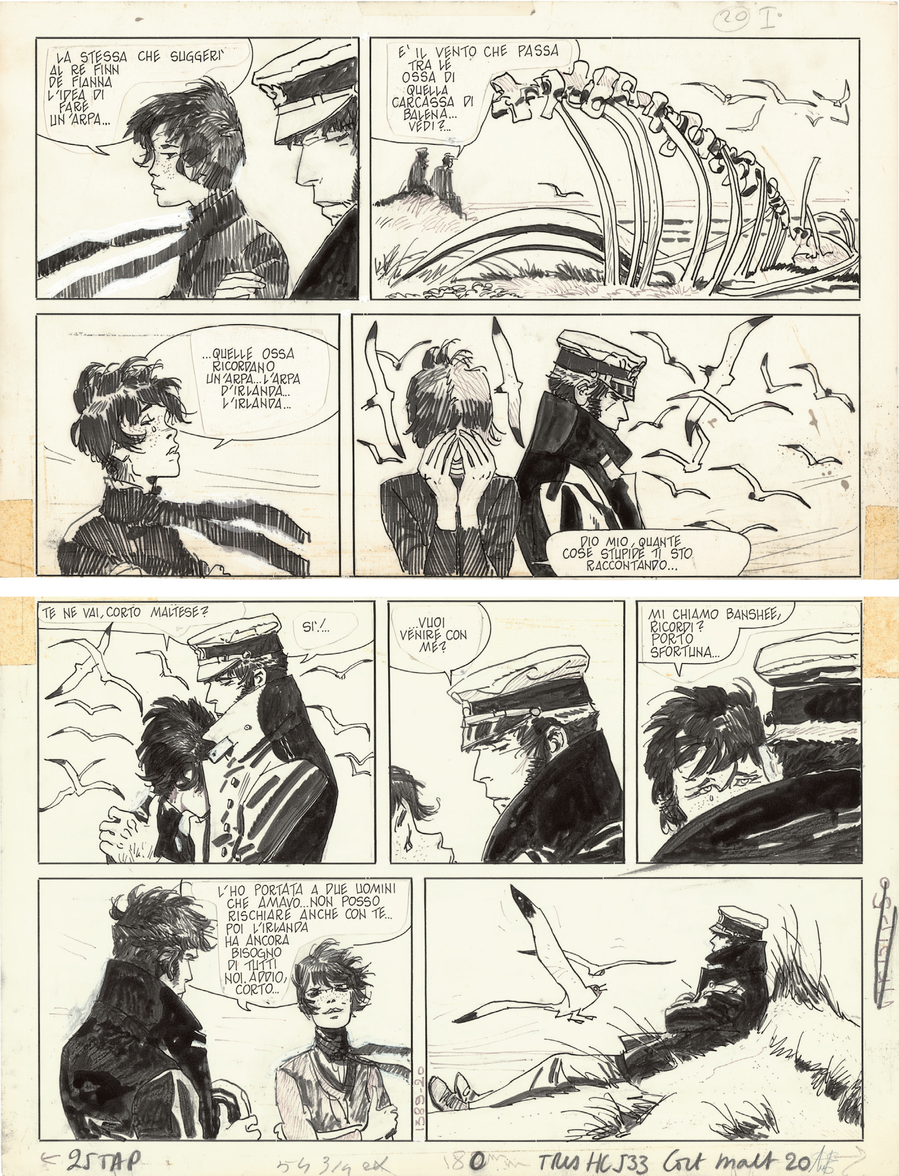 HUGO PRATT GEOGRAPHIES IMAGINAIRES CORTO MALTESE LES CELTIQUES CONCERT EN O MINEUR POUR HARPE ET NITROGLYCERINE CREDIT 1972 CONG SA SVIZZERA ALL RIGHTS RESERVED