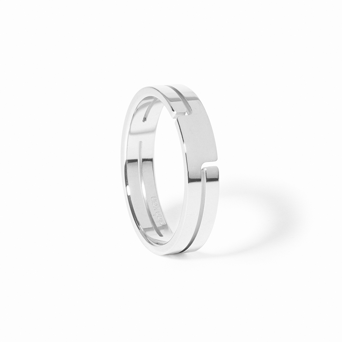 SEVENTIES SMALL RING WHITE GOLD 1 650 EURO