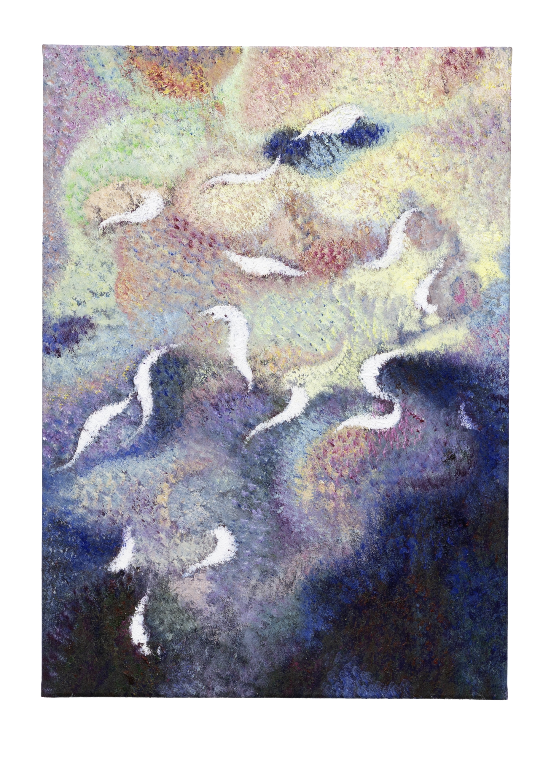 ASIA NOW 2026 HDM GALLERY PARIS FANG YIRUI MOONLIGHT SHINES ON THE BLACK FOREST OIL ON CANVAS 655MM × 465MM 2026