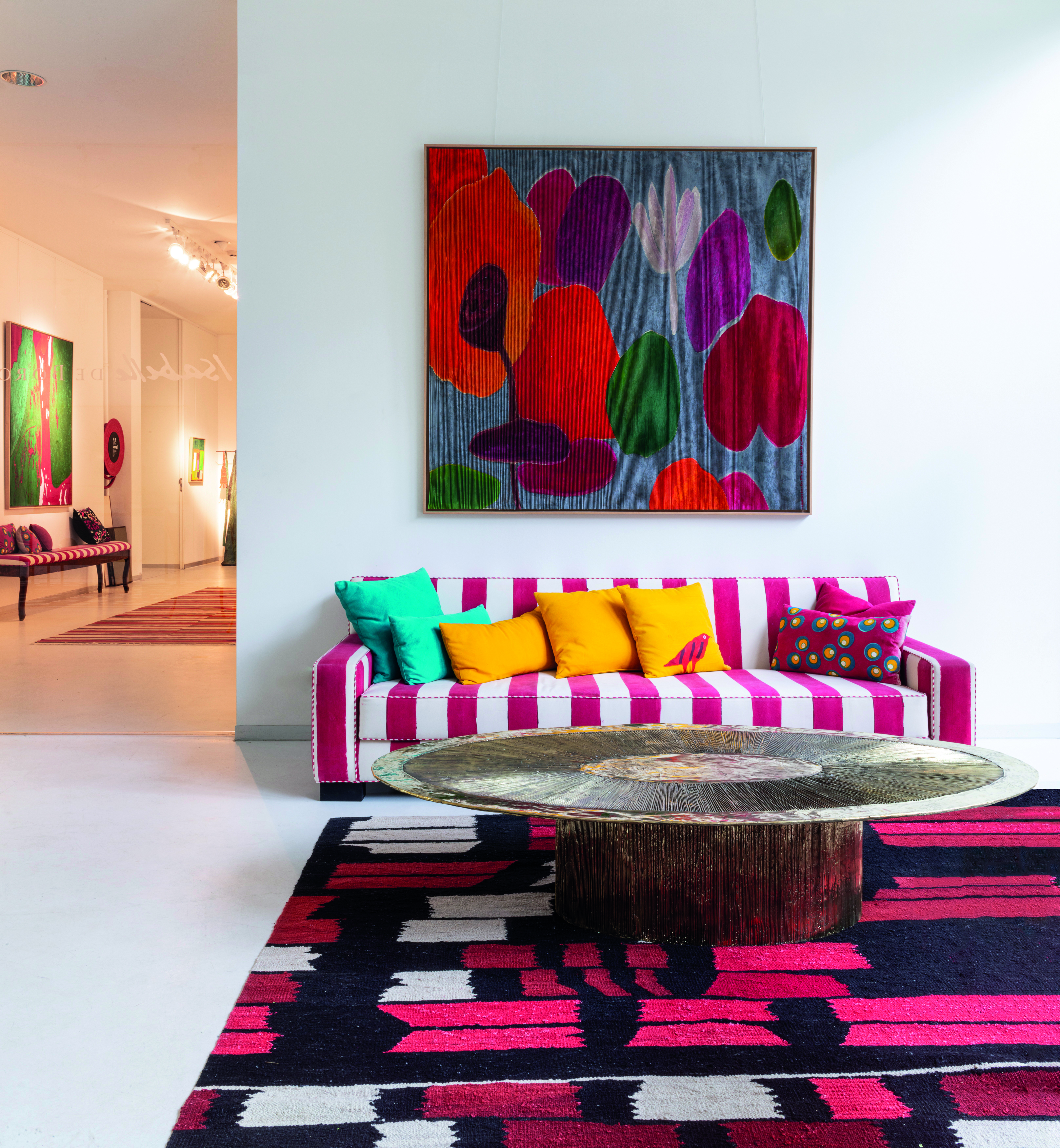 ISABELLE DE BORCHGRAVE BRONZE COFFEE TABLE CREDIT JP GABRIEL