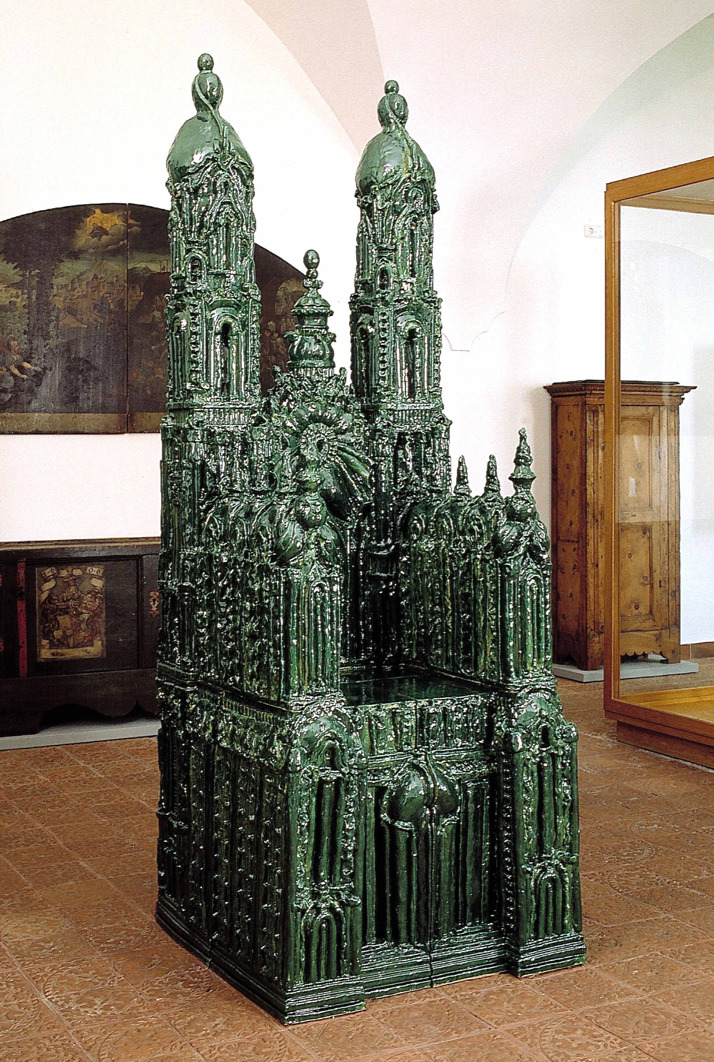 CERAMIC BRUSSELS 2026 GUEST OF HONOUR ELMAR TRENKWALDER 1998 WVZ143TRE GLAZED TERRACOTTA 9 PIECES 260CM X 90CM X 90CM