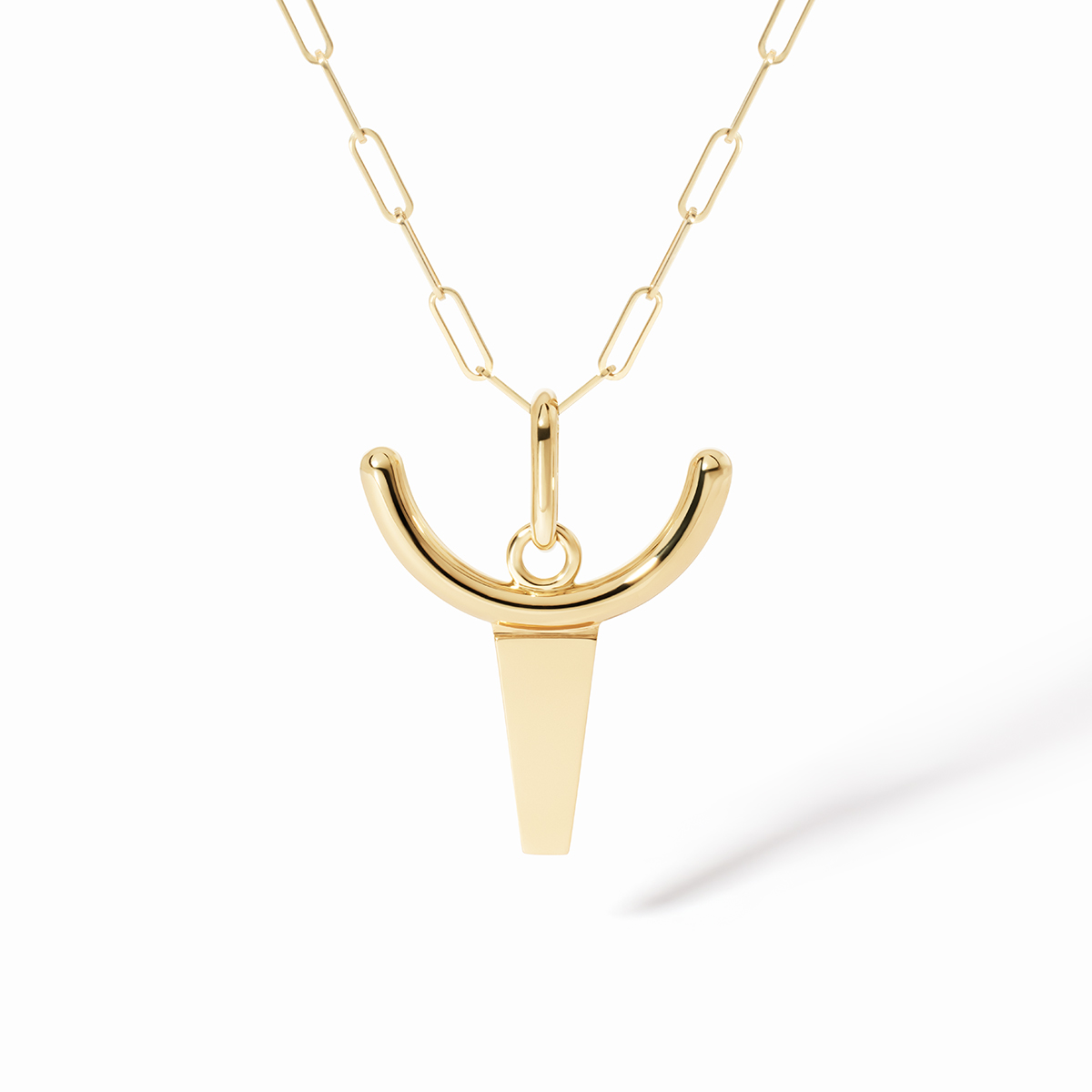 DINH VAN LES SIGNES LARGE PENDANT YELLOW GOLD TAURUS 3500EUR