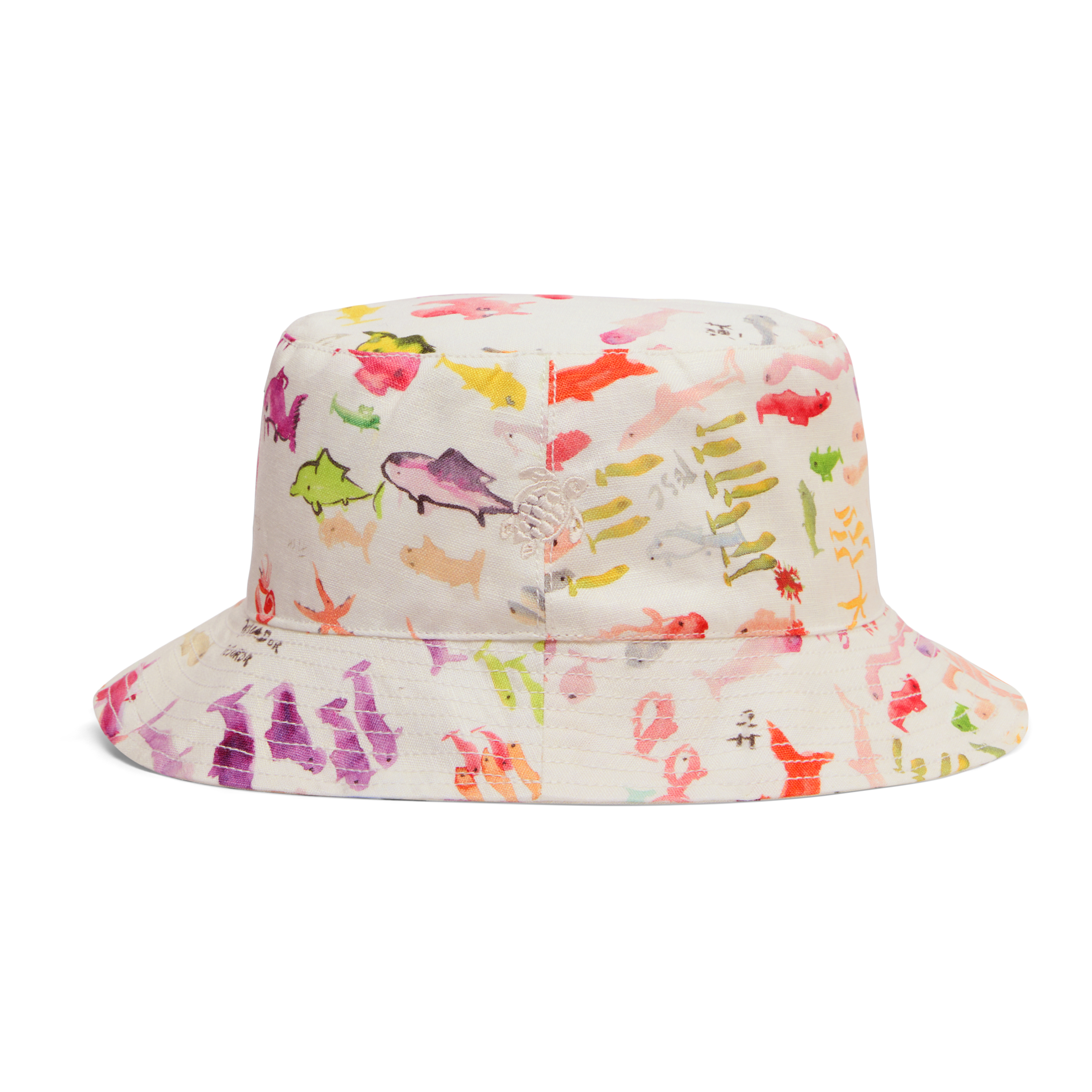 VILEBREQUN X FABRICE HYBER LINEN BUCKET HAT 115EUR