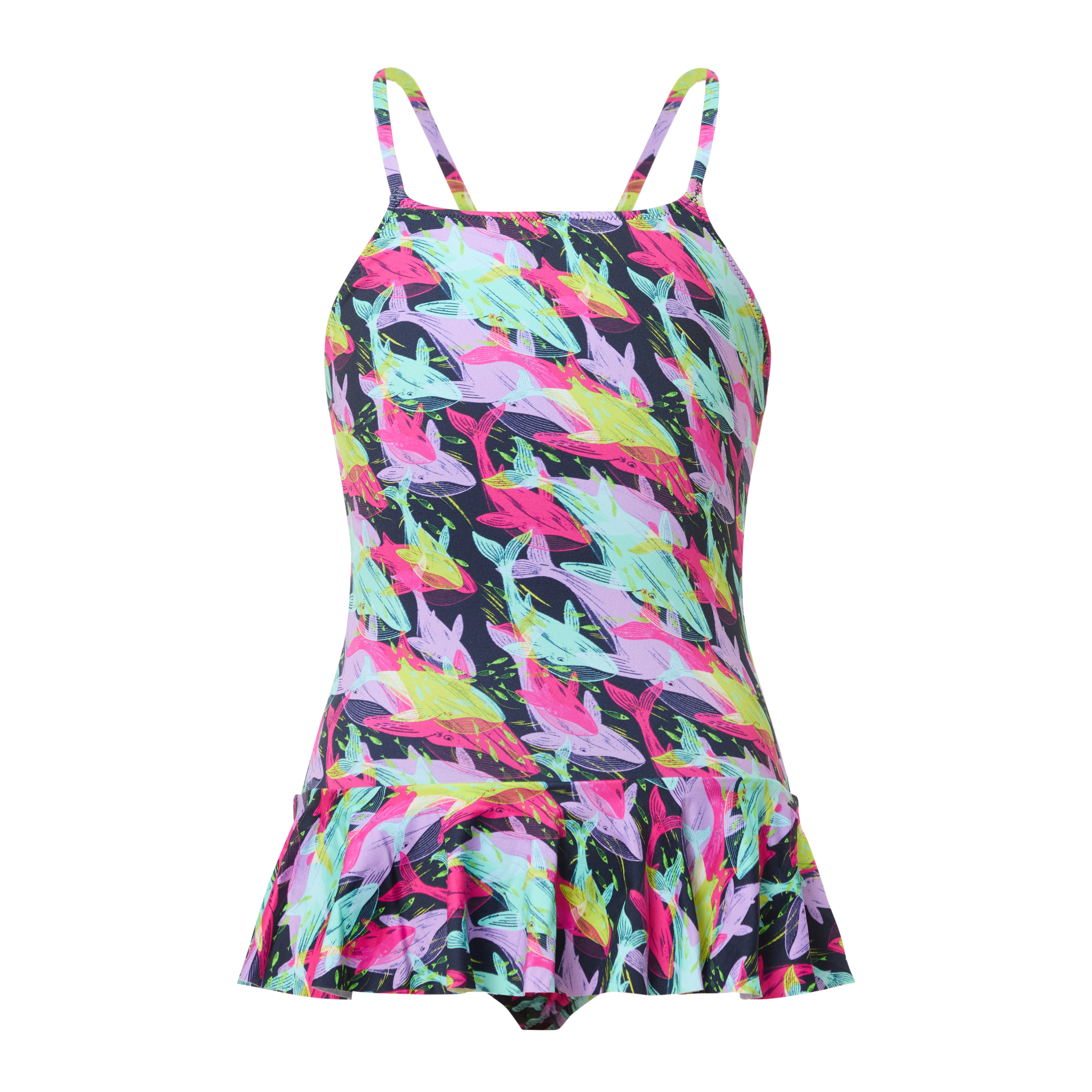 VBQ FATHERS DAY GIRLS SWIMSUIT WHALES OFFSET(REF GLYEH115) 130EUR