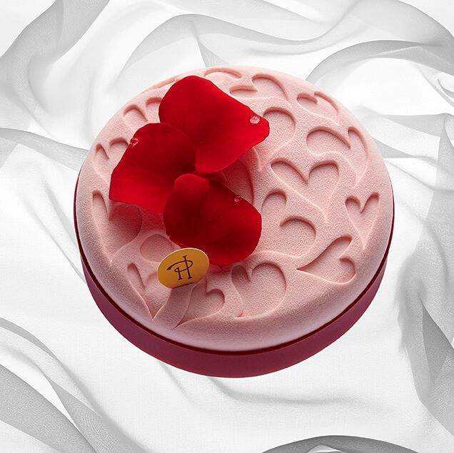 LA MAMOUNIA SALON DE THE PIERRE HERME ISPAHAN COEURS MELES meles 