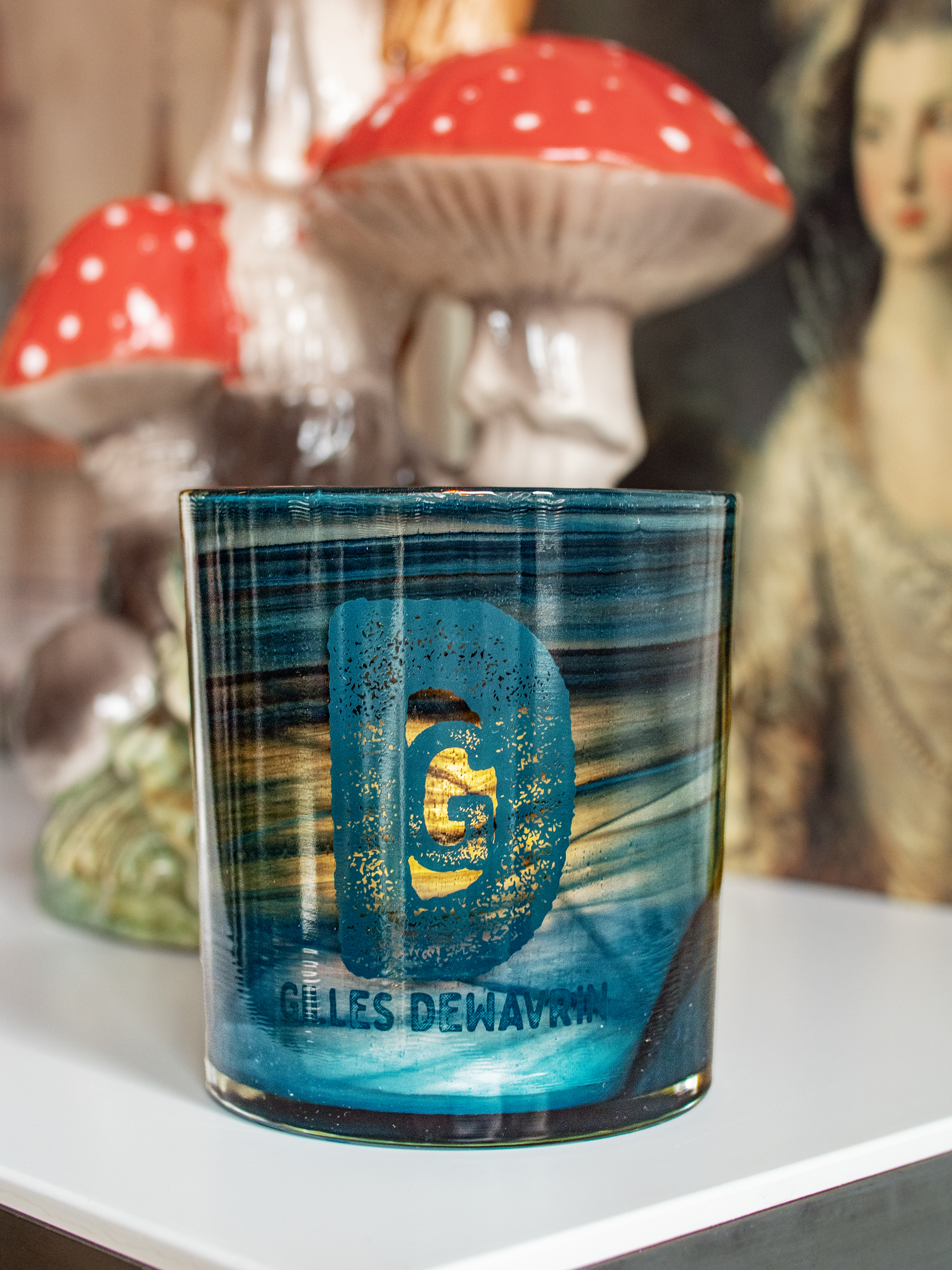 GILLES DEWAVRIN MOTHERS DAY SWIRL GLASS CANDLES 59EUR CREDITS ARNO CARAVEL 2