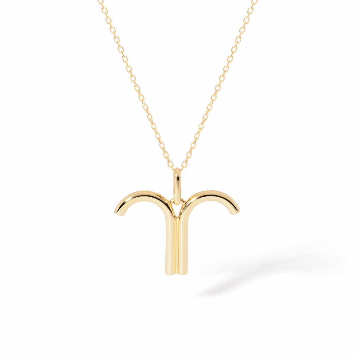 DINH VAN LES SIGNES SMALL PENDANT YELLOW GOLD ARIES 1180EUR