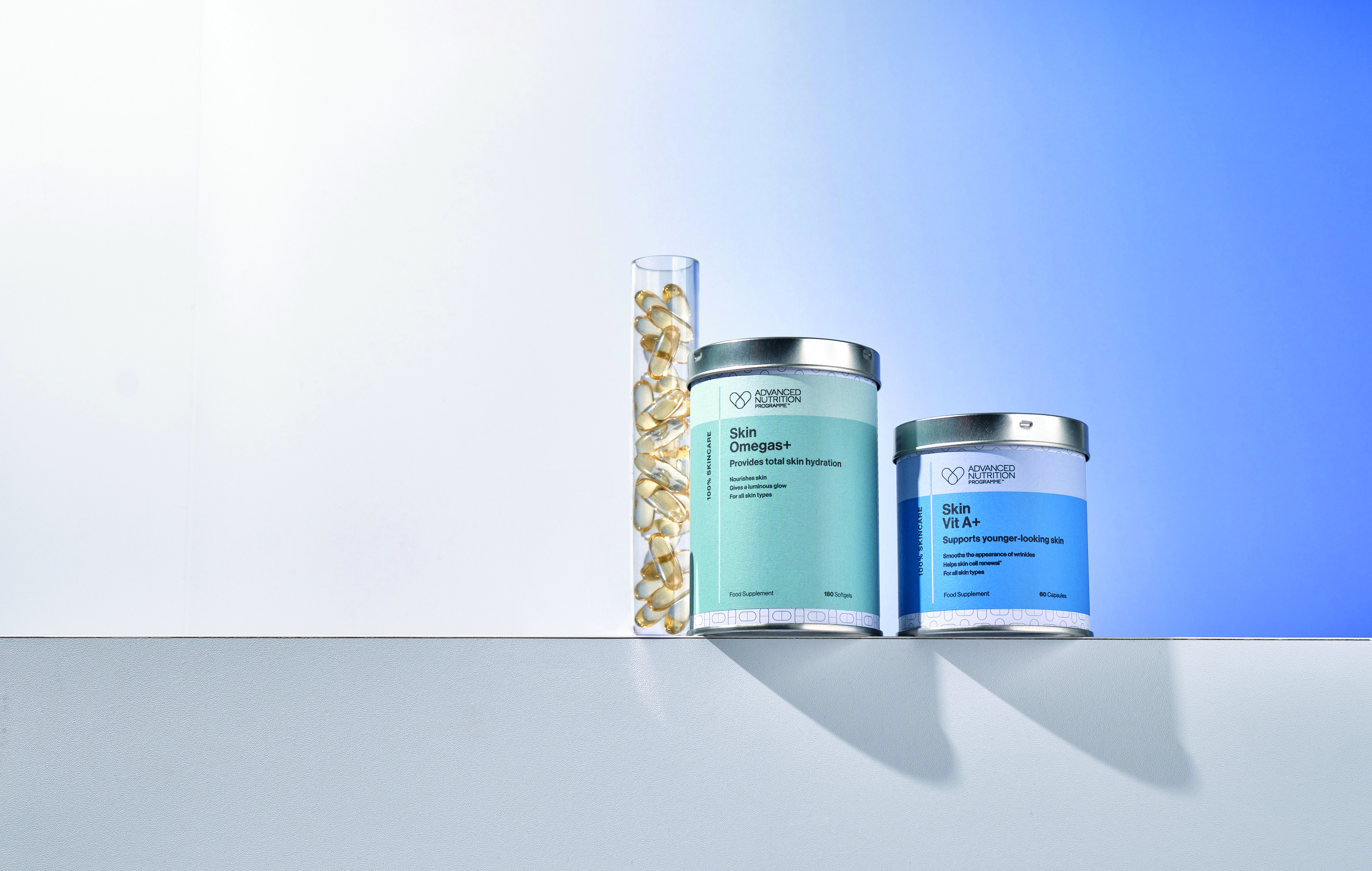 ANP SKIN OMEGA PLUS 180 CAPSULES AND SKIN VIT A 60 CAPSULES (2)