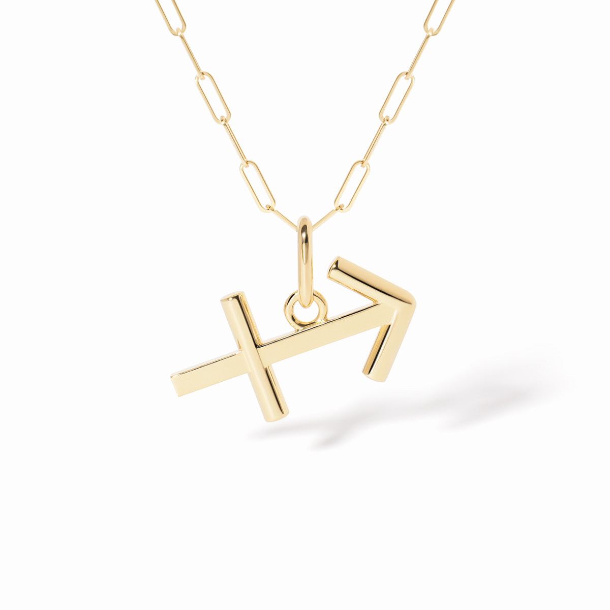 DINH VAN LES SIGNES LARGE PENDANT YELLOW GOLD SAGITTARIUS 3500EUR