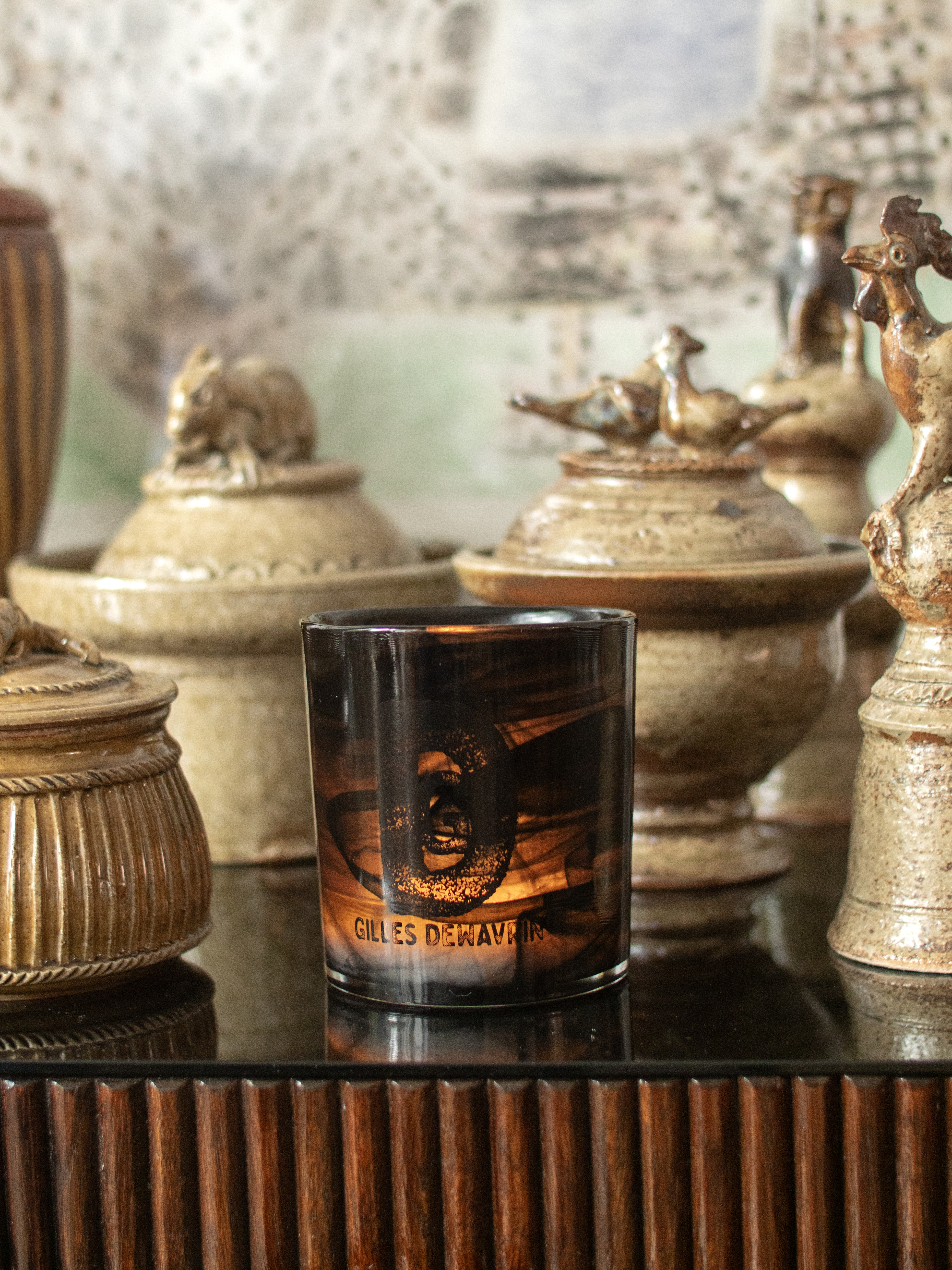 GILLES DEWAVRIN SWIRL GLASS CANDLES 59EUR CREDITS ARNO CARAVEL 9